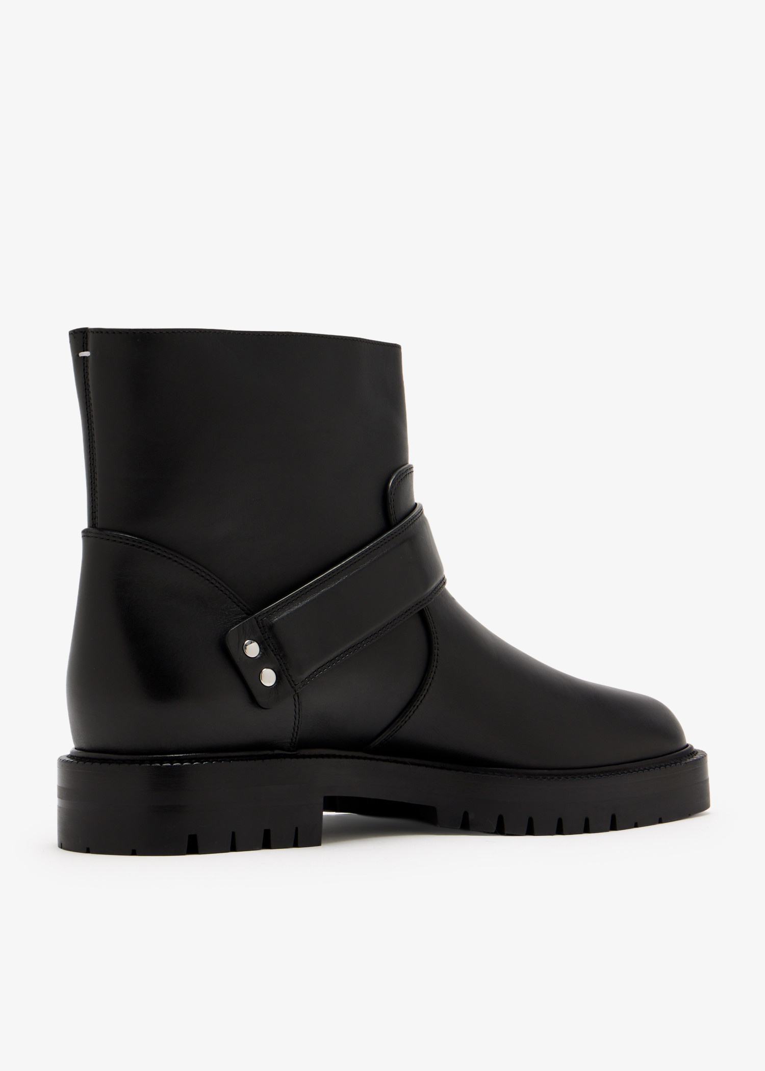 Maison Margiela Tabi County buckle boots for Men - Black in Kuwait
