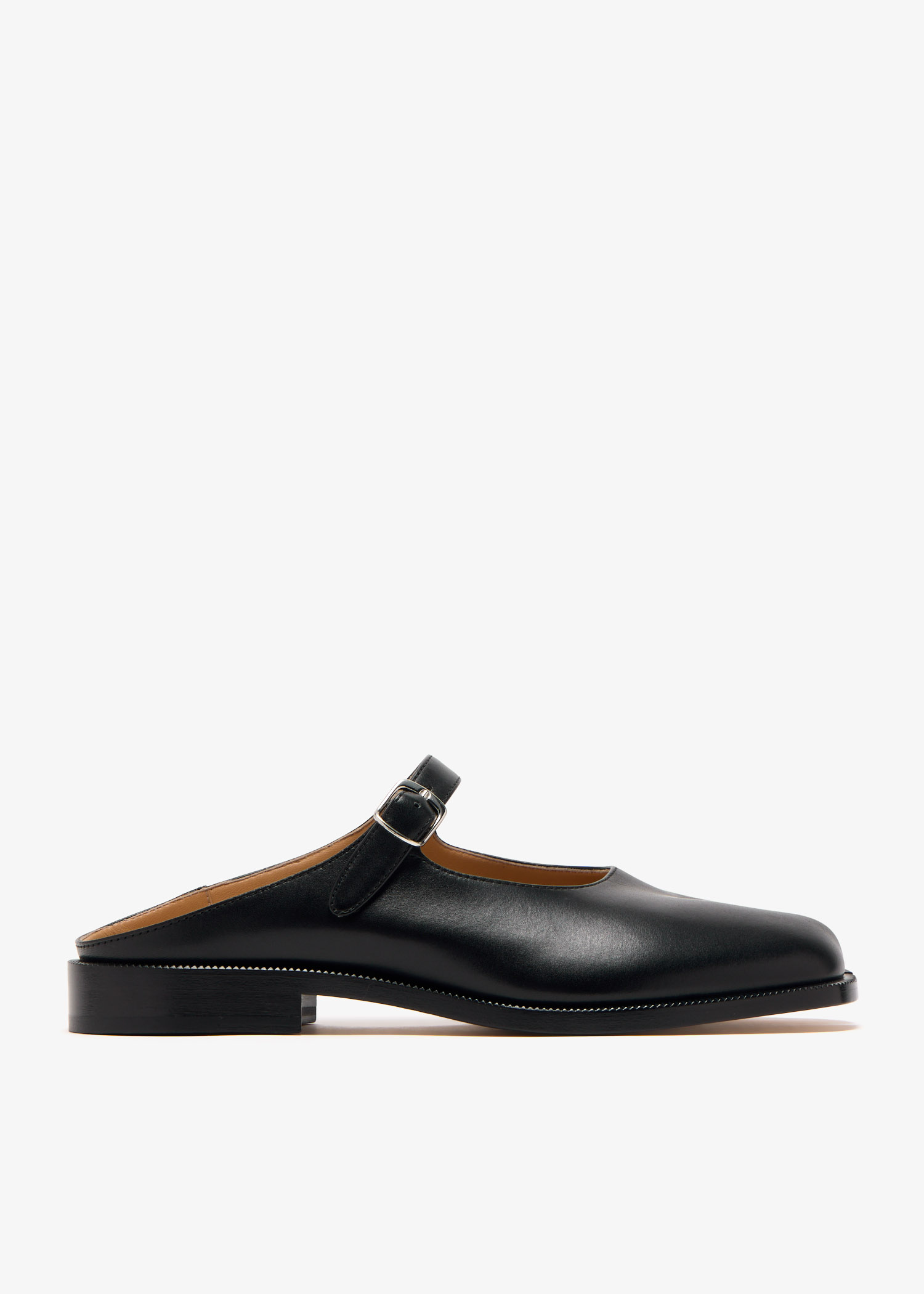 サンダル・ミュール Maison Margiela Tabi S58WP0234 PR869 T6172 Women's Mule Sand Buy Maison Margiela Wmns Leather Tabi Heeled Sandal 'Black