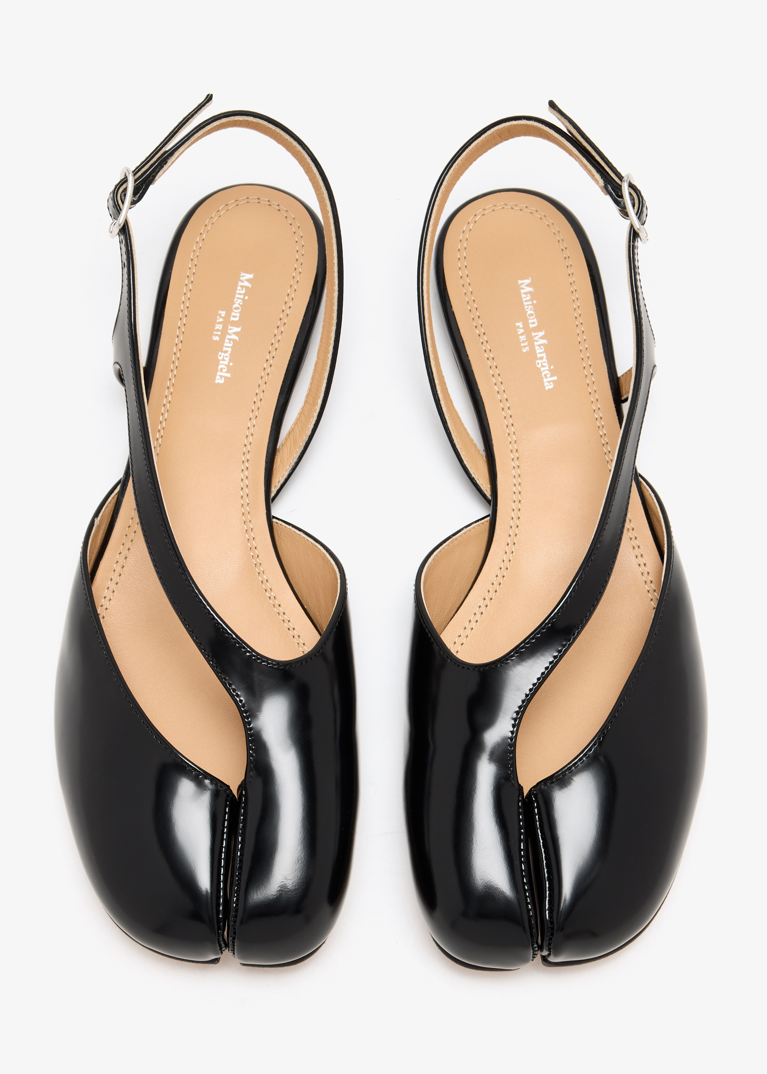 Maison Margiela Tabi slingback sandals for Women - Black in USA