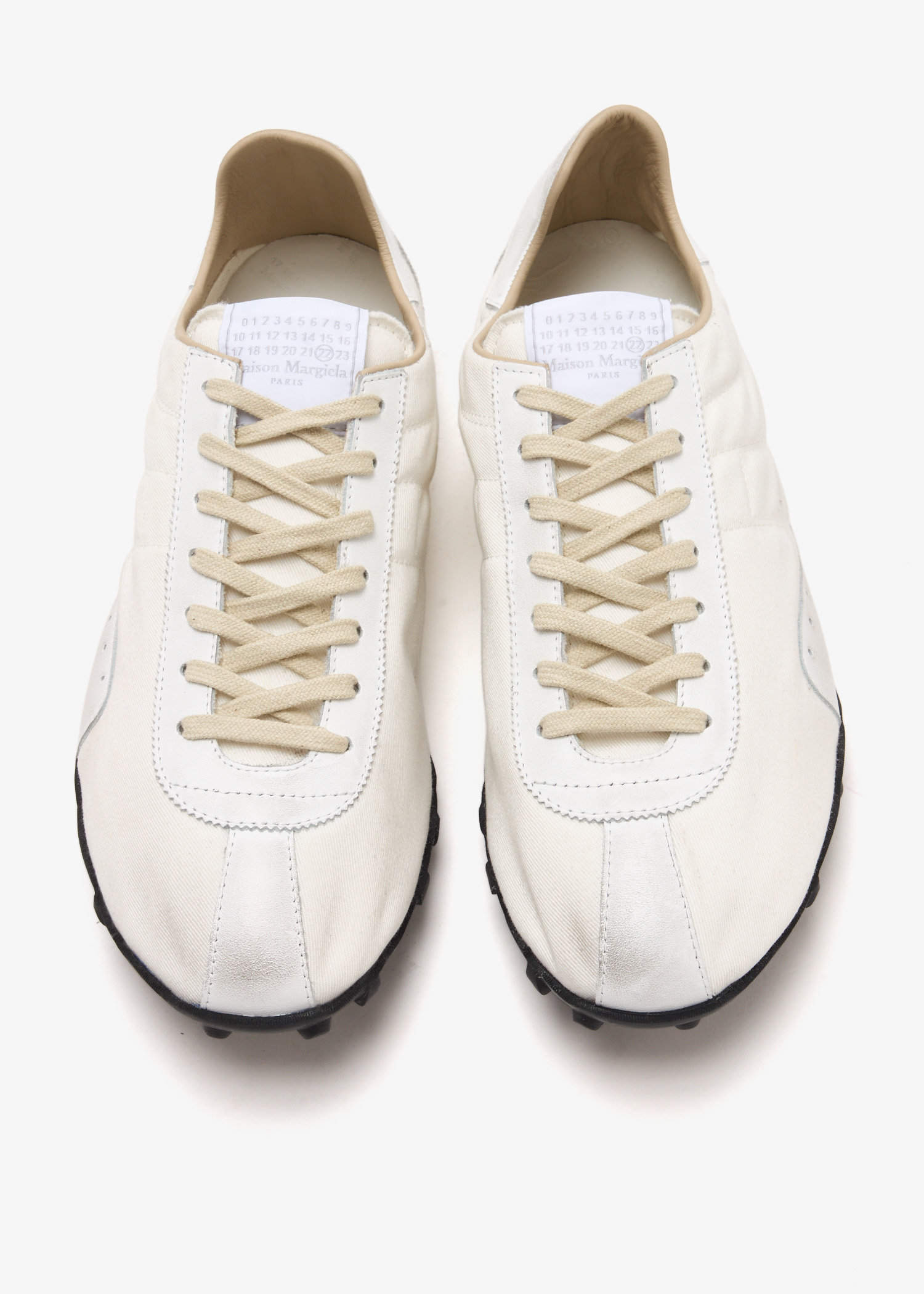 スニーカー Maison Margiela S58WS0264P8190 Sneakers Sprinters woman's Sprinter Sneakers (S58WS0264-P8190-BIRCH-WHITE)