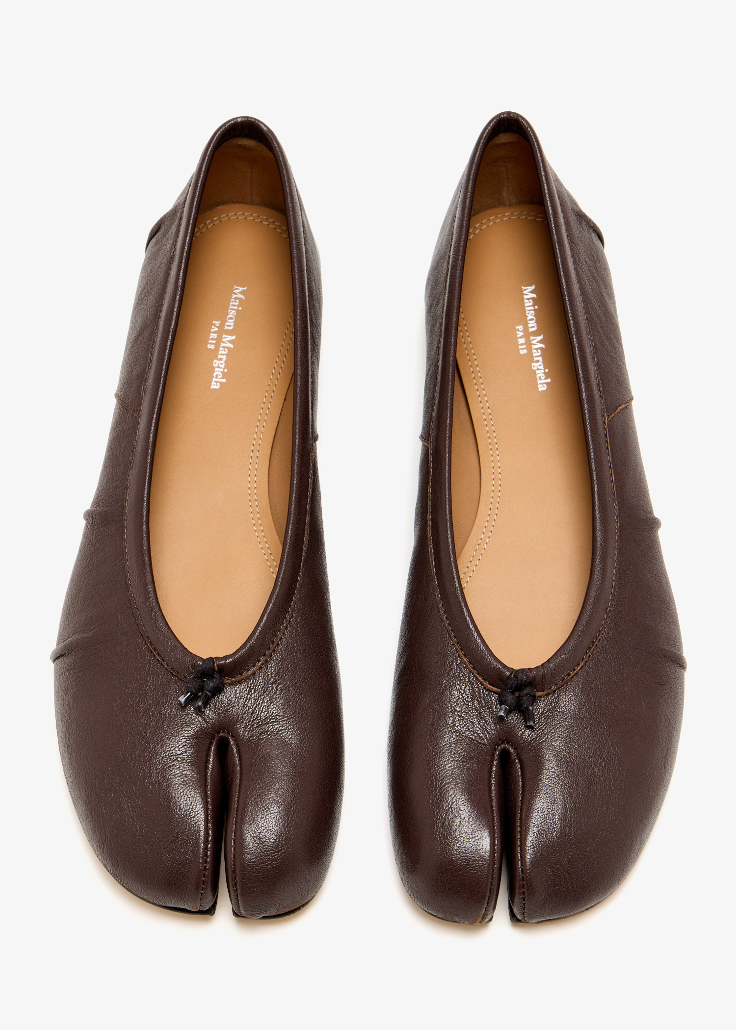 Maison Margiela Tabi ballerinas for Women - Brown in USA | Level Shoes