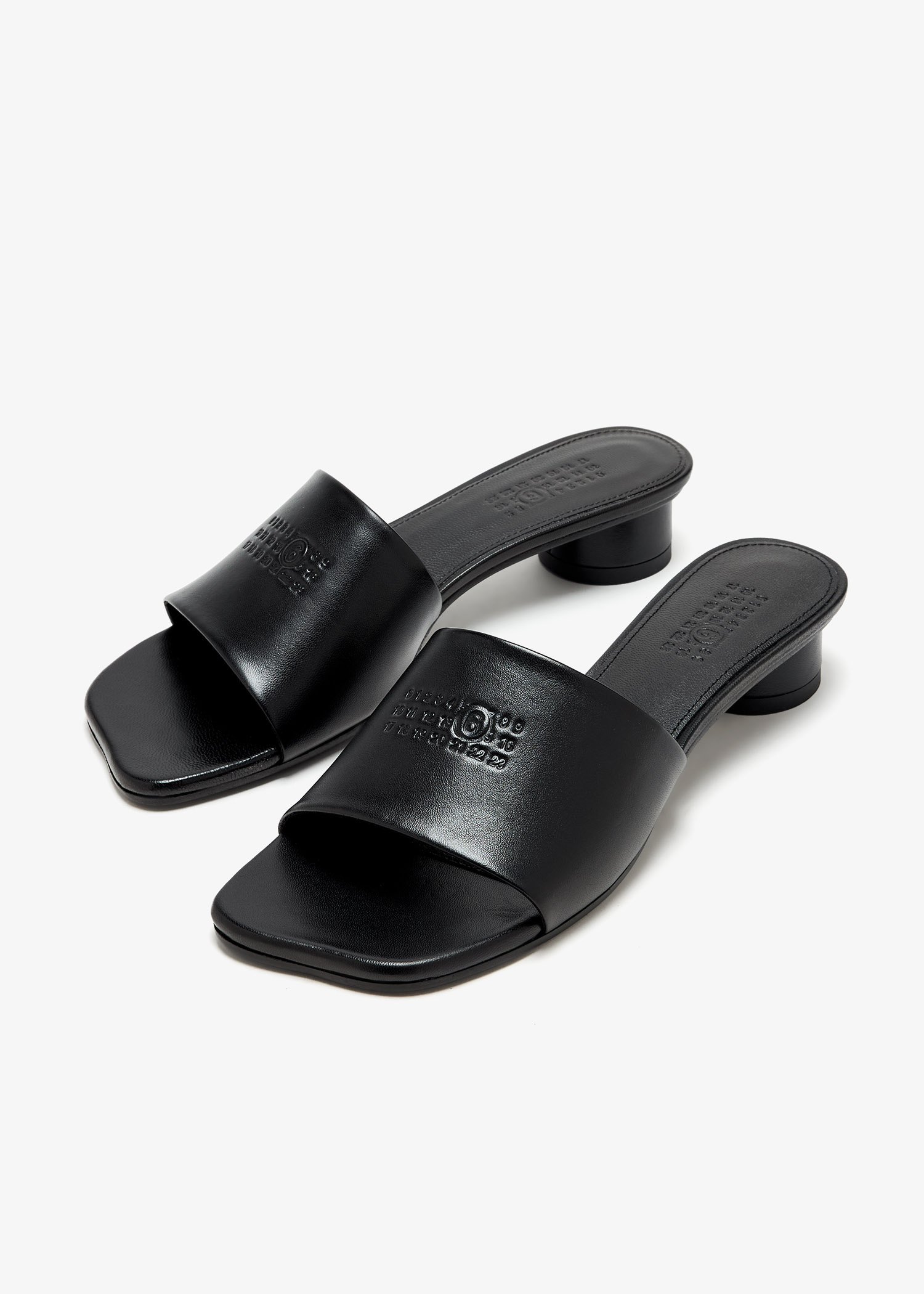 MM6 Anatomic sandals for Women - Black in UAE | Level Shoes