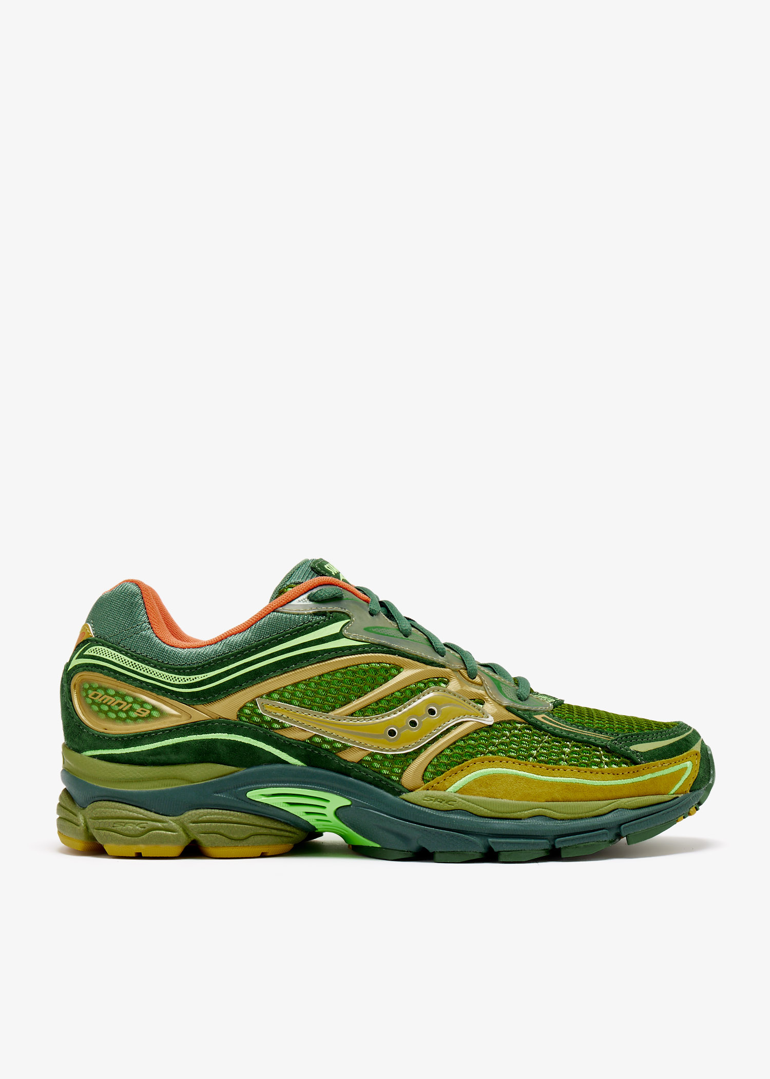 Saucony x Starcow Progrid Omni 9 sneakers for Men - Green in USA