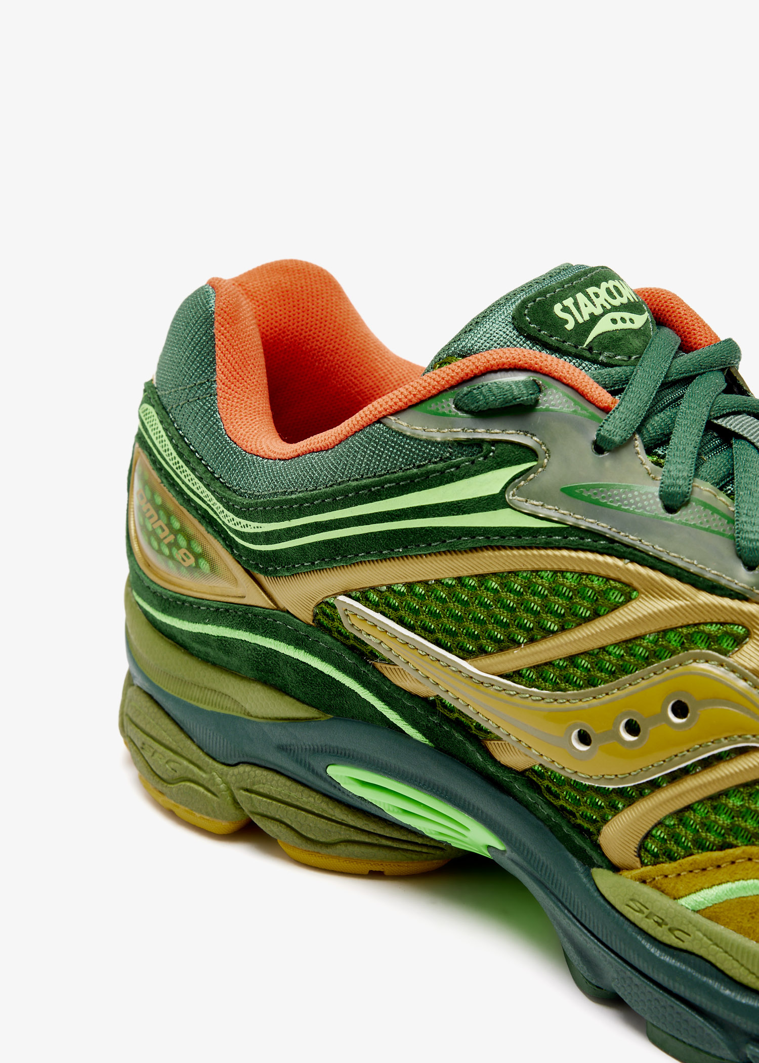 Saucony x Starcow Progrid Omni 9 sneakers for Men - Green in USA