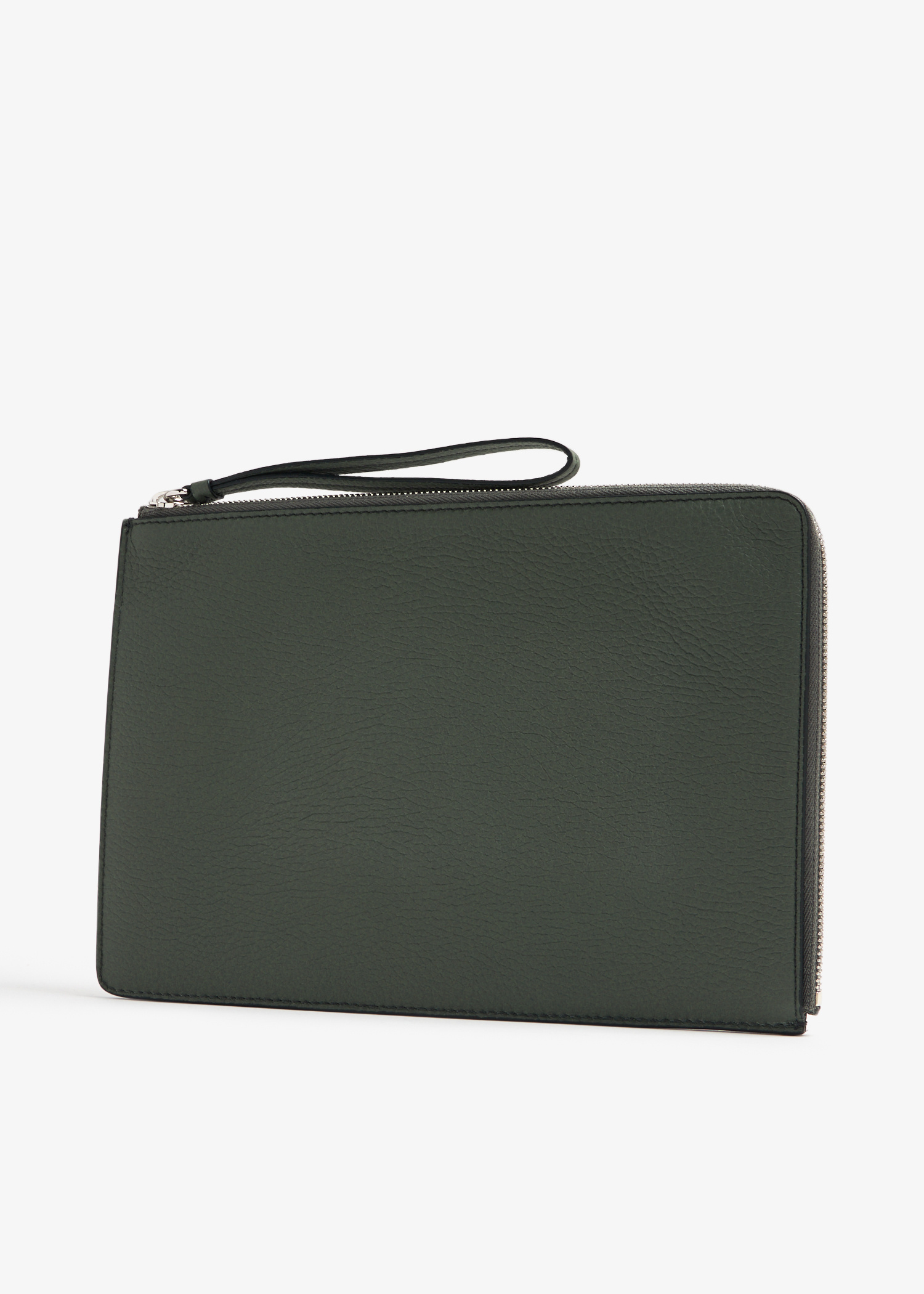 Maison Margiela Four stitches pouch for Men - Green in UAE