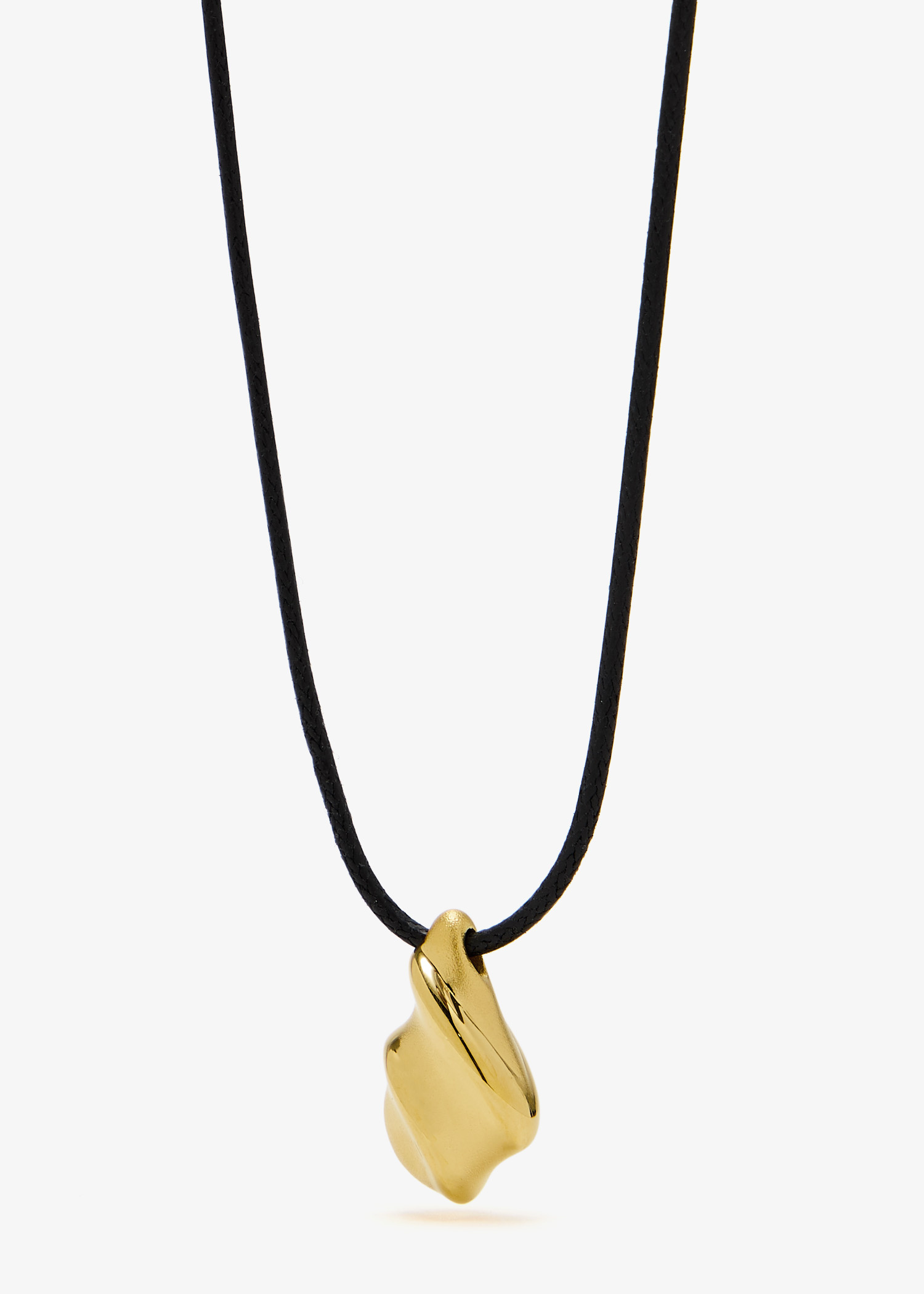 ★MISSOMA★ Savi Ridge Droplet Pendant Cord Necklace Missoma Savi Ridge droplet pendant cord necklace for Women