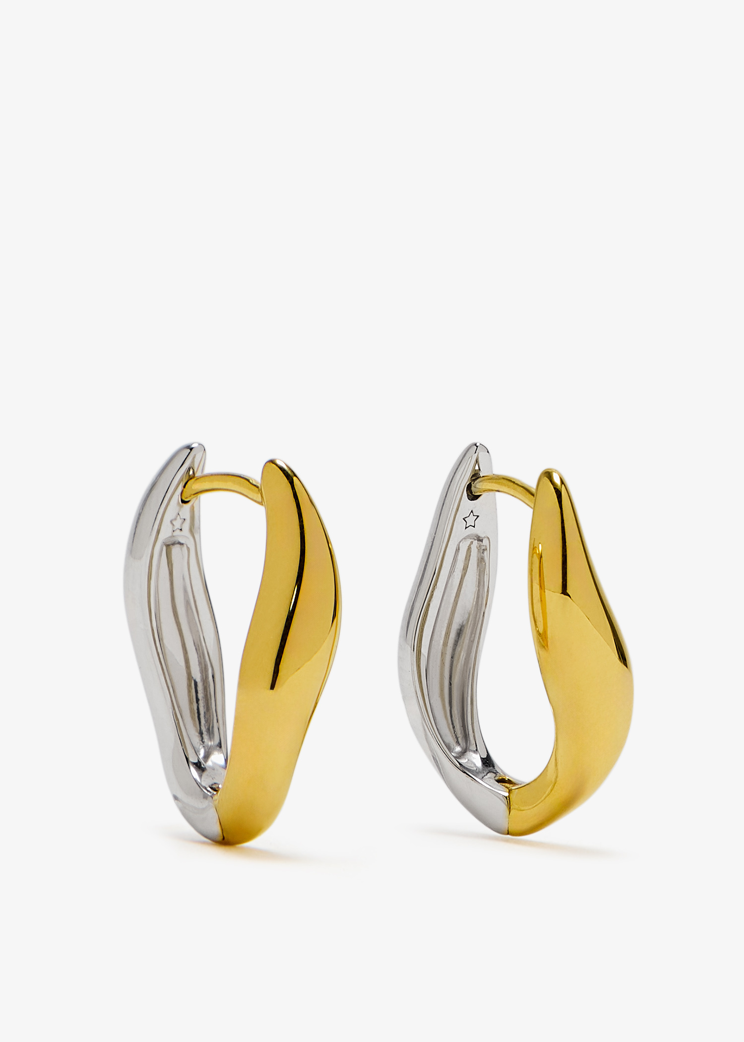 【MISSOMA】SAVI シグネチャー オープンリング関税込 Missoma Savi Signature small hoop earrings for Women