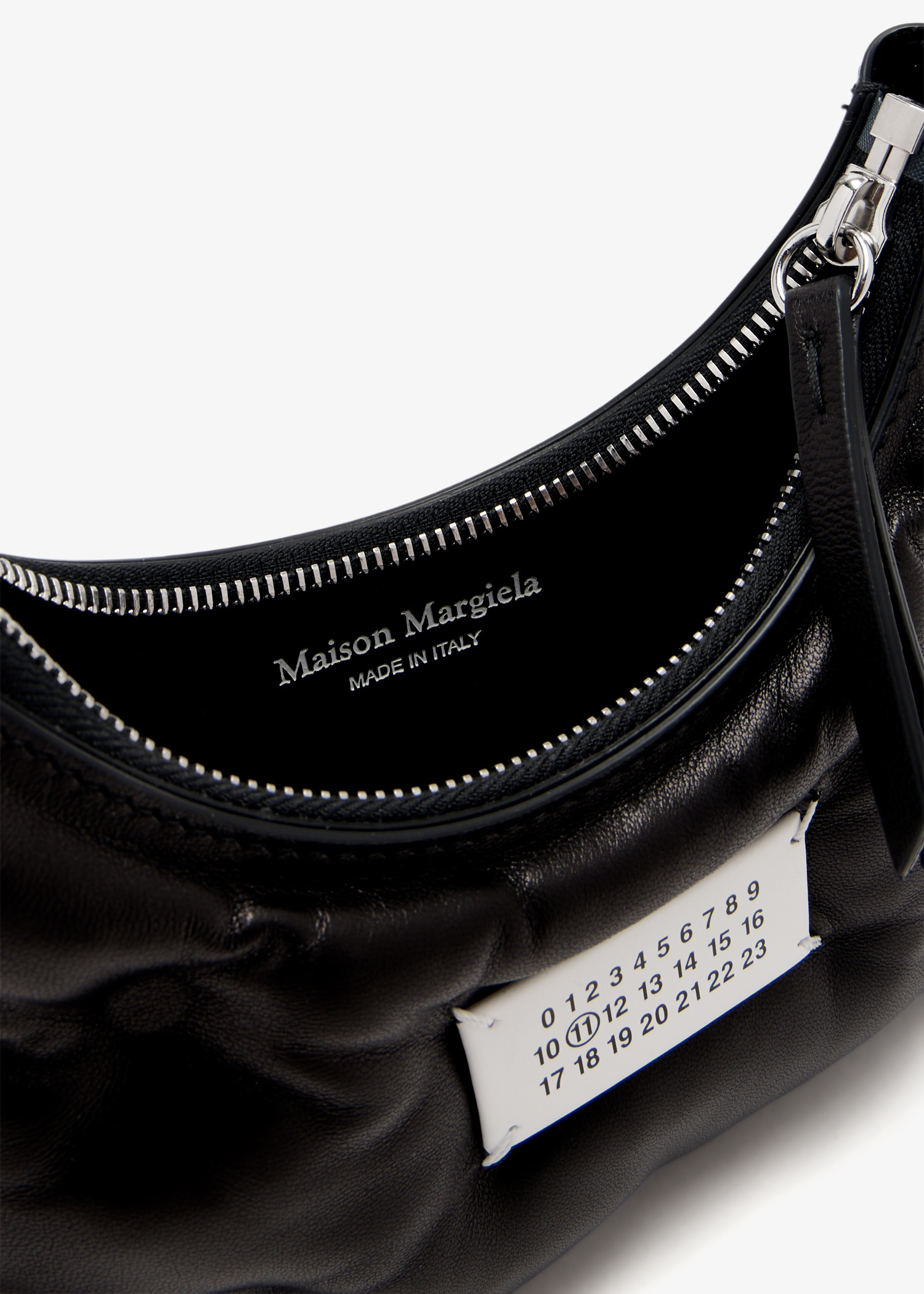 ショルダーバッグ・ポシェット Maison Margiela 25SS Hobo Micro Shoulder Bag SB1WG0021 P4300 Maison Margiela Glam Slam micro hobo bag for Women - Beige