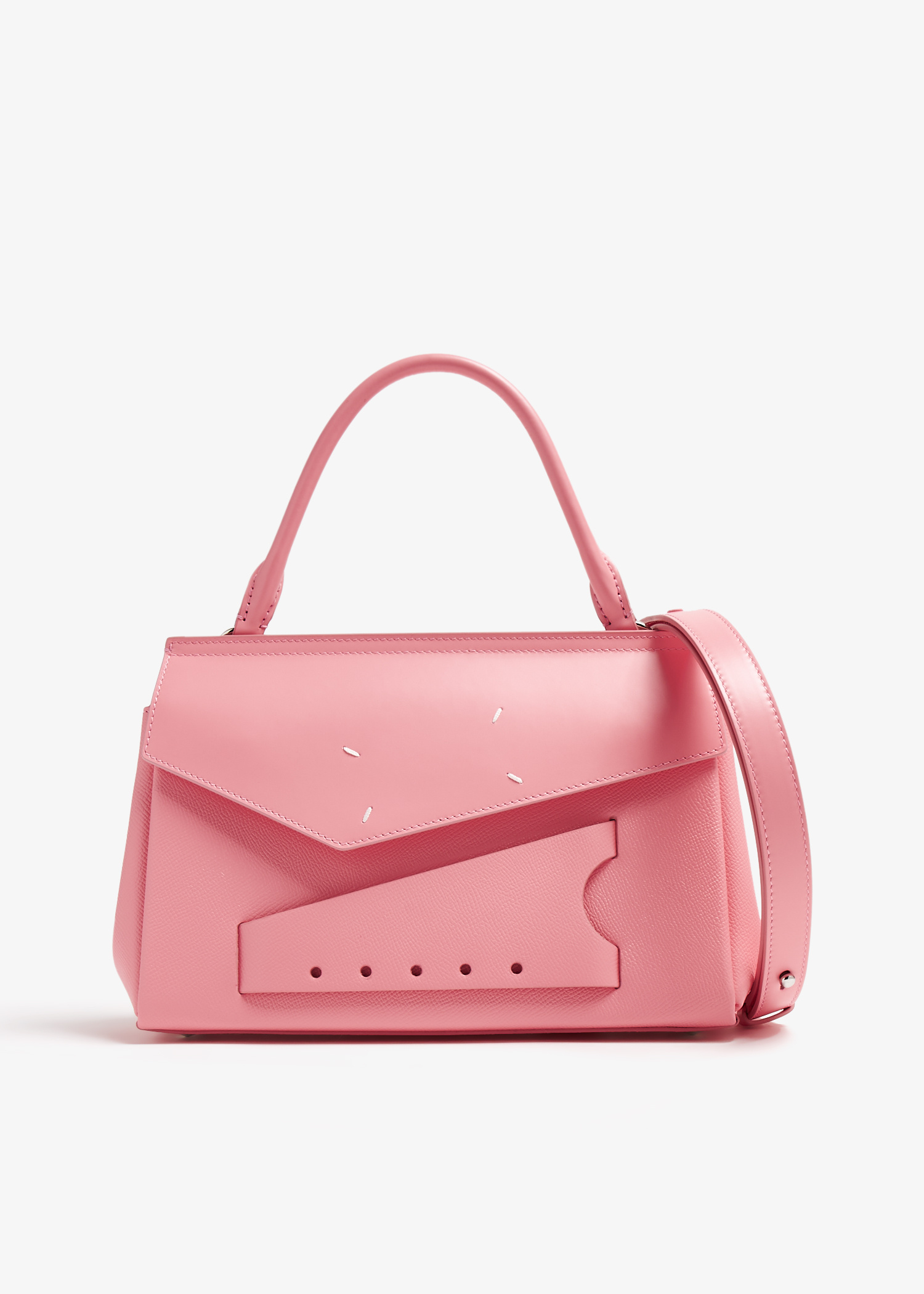 【15p美品】ストラテジー Maison Margiela Snatched small top handle bag for Women - Pink in
