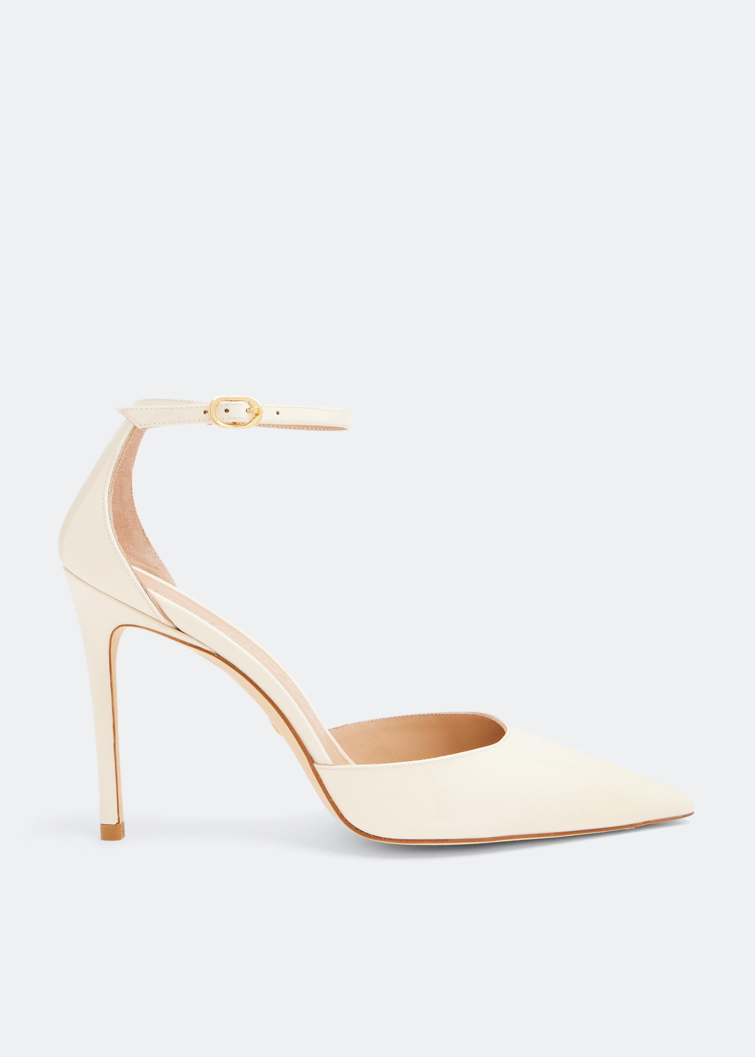 Stuart Weitzman Stuart 100 strap pumps for Women - White in