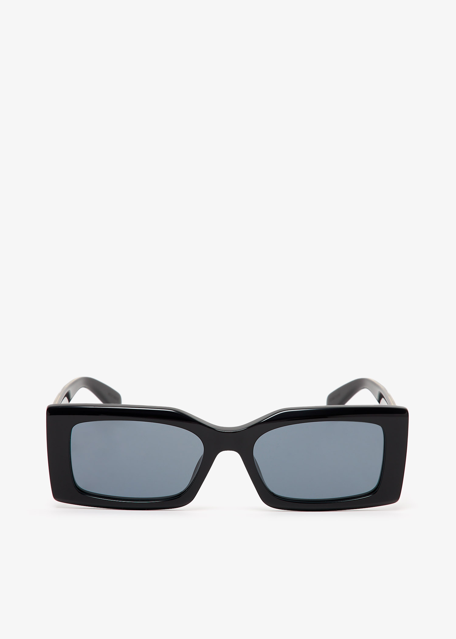 Stella McCartney SC40065I 01A Rectangle Sunglasses - Black / Grey Stella McCartney 2001 rectangular sunglasses for Women  main image 2
