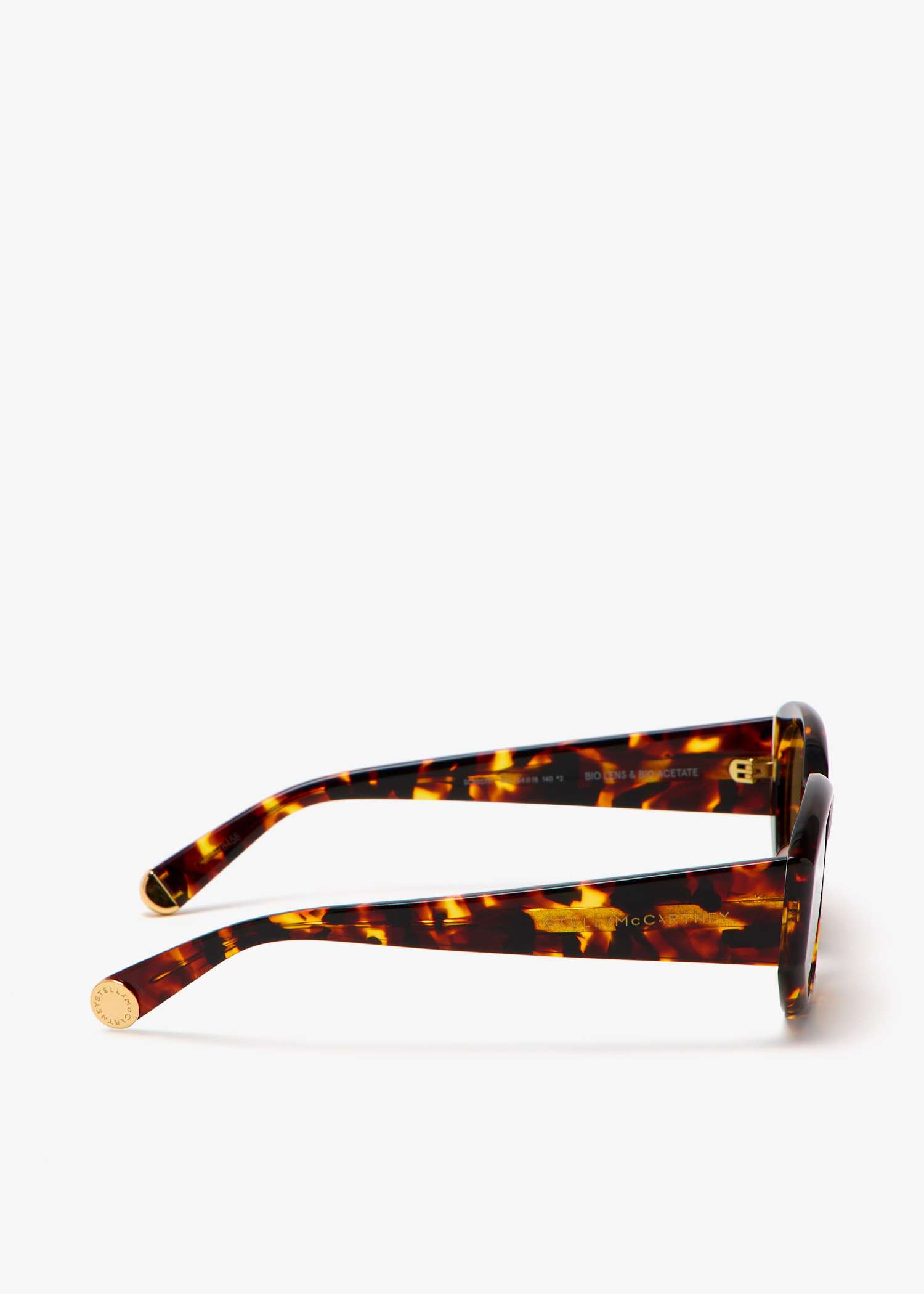 Stella McCartney Medallion Havana oval sunglasses for Women