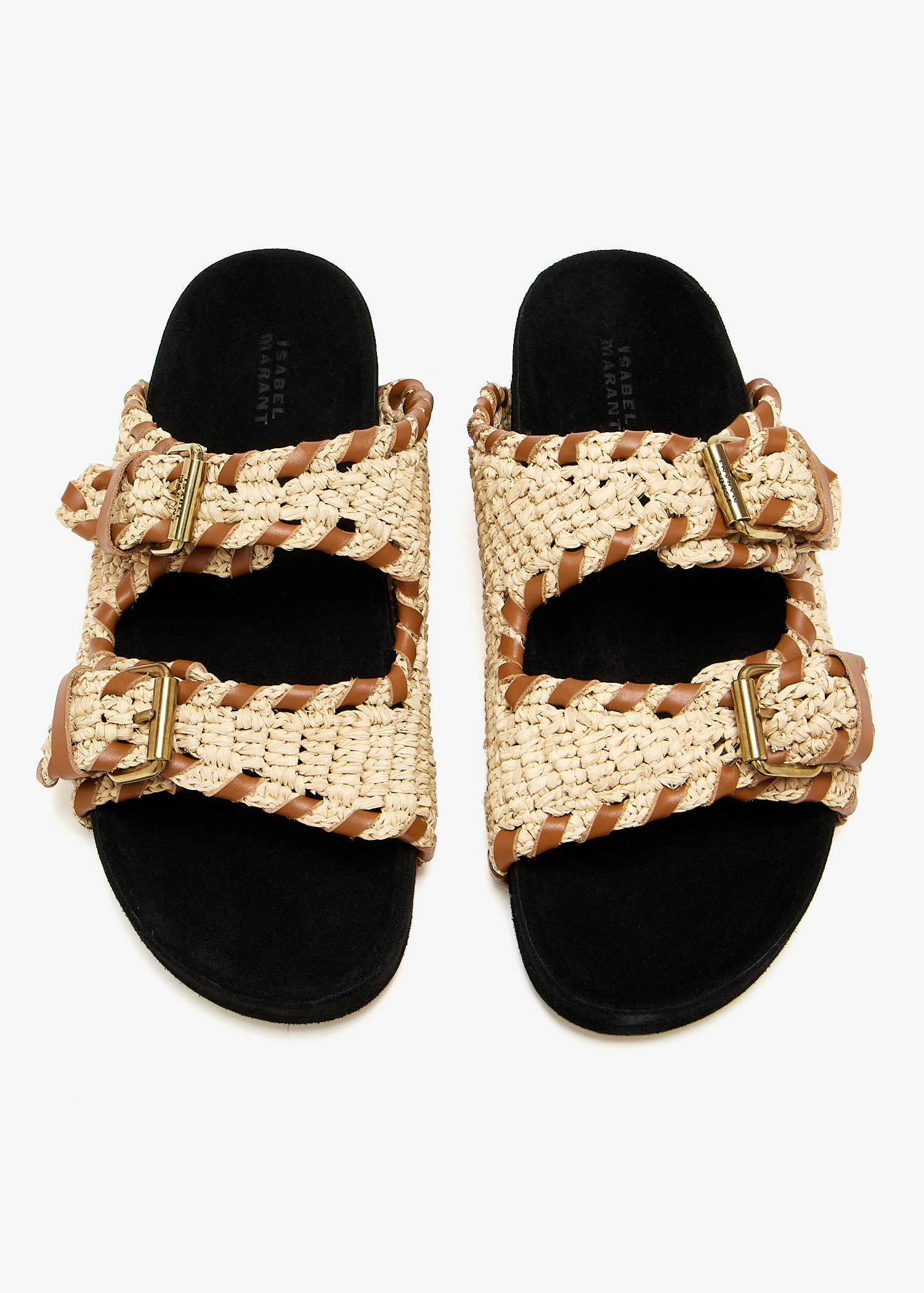 サンダル・ミュール Isabel Marant SLIPPER (SD0118FAB3B02S 50CO) Isabel Marant Embellished Slip-on Sandals | italist, ALWAYS