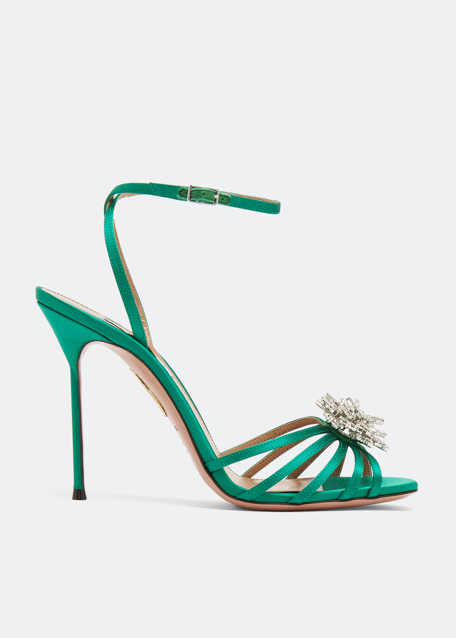 Aquazzura Stardust 105 sandals for Women - Green in UAE