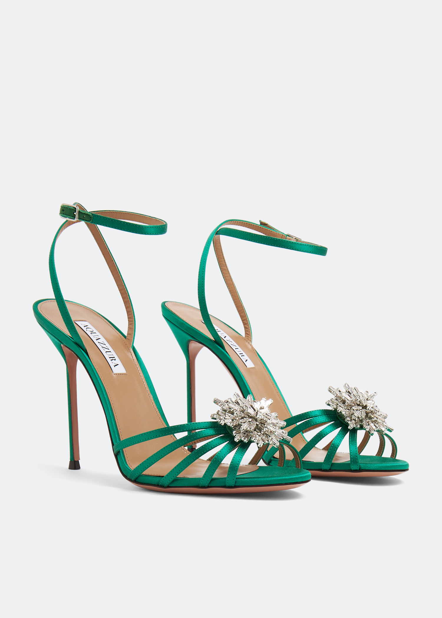 Aquazzura Stardust 105 sandals for Women - Green in UAE