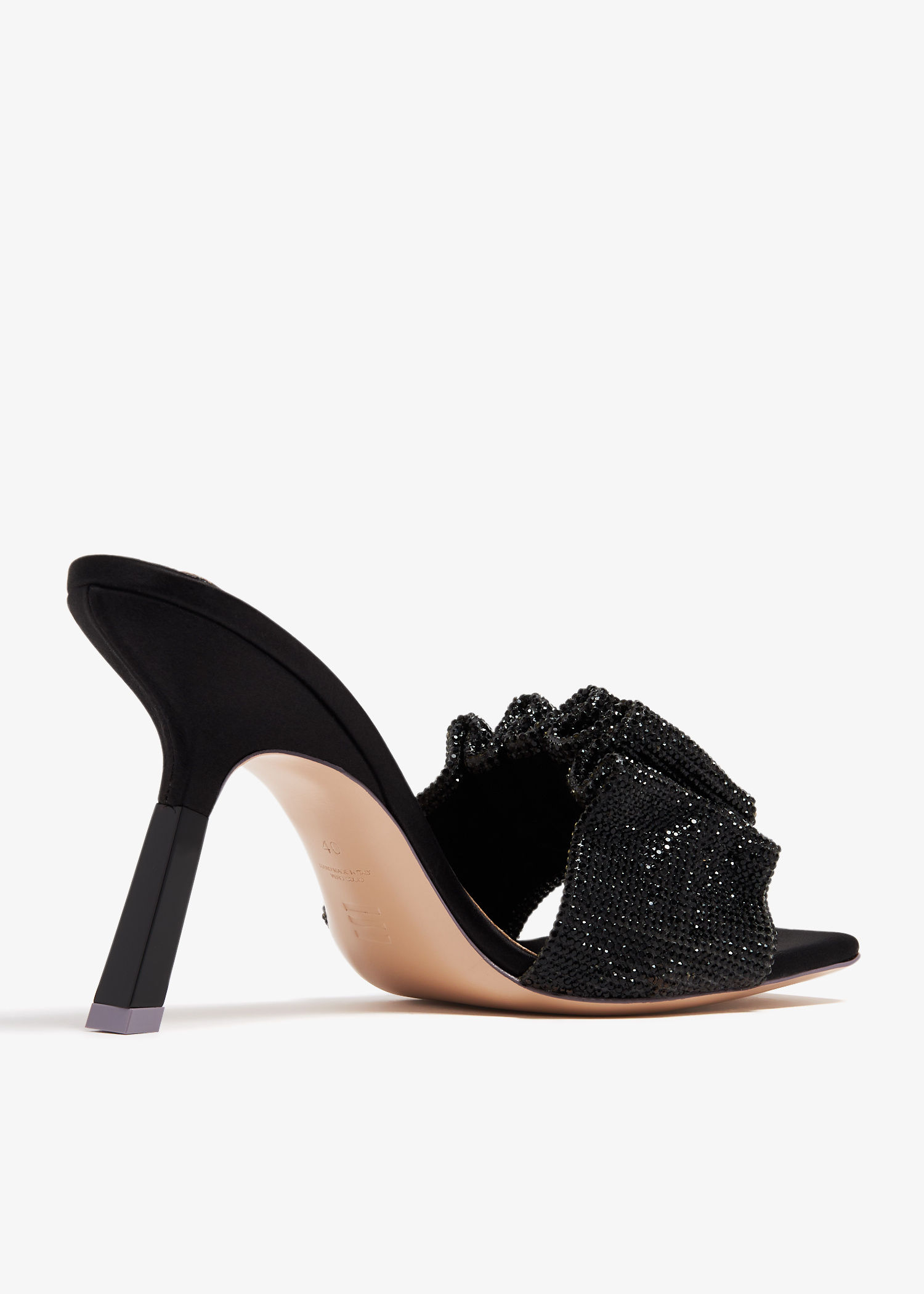 サンダル・ミュール SEBASTIAN FW22 'Cher Crystal sandals (SE1127 LAVANDER) Sebastian 'cher crystal' sandals available on julian-fashion
