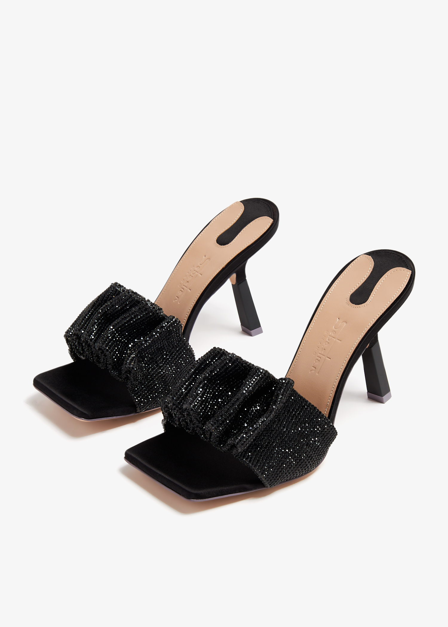 SEBASTIAN 'Cher Crystal’ sandals Sebastian 'cher crystal' sandals available on julian-fashion