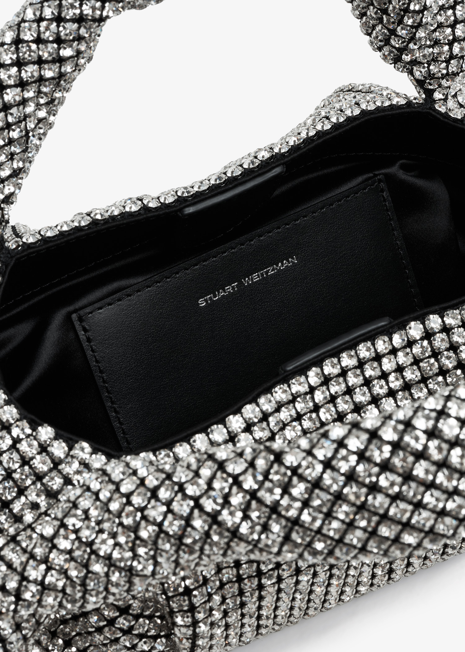 STUART WEITZMAN SG241BLK 関税送料込 Stuart Weitzman The Moda Shine mini tote bag for Women