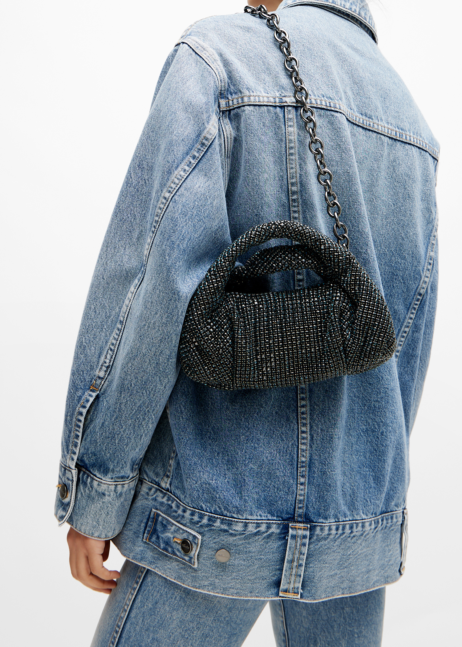 Stuart Weitzman The Moda Shine mini tote bag for Women