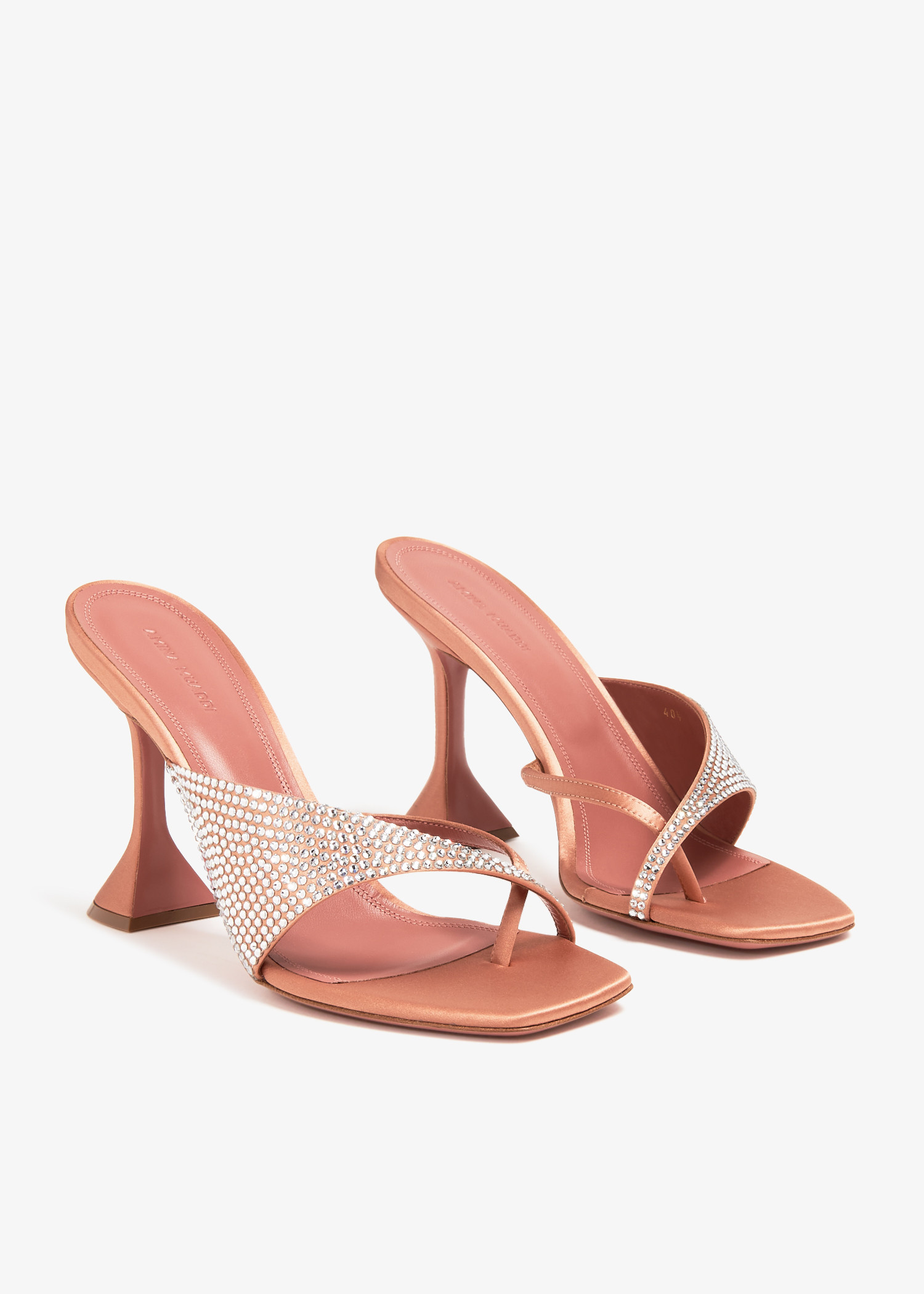 サンダル・ミュール AMINA MUADDI SHIONASLIPPER95 Sandals Beige MU24126S-Amina-Muaddi-Shiona-