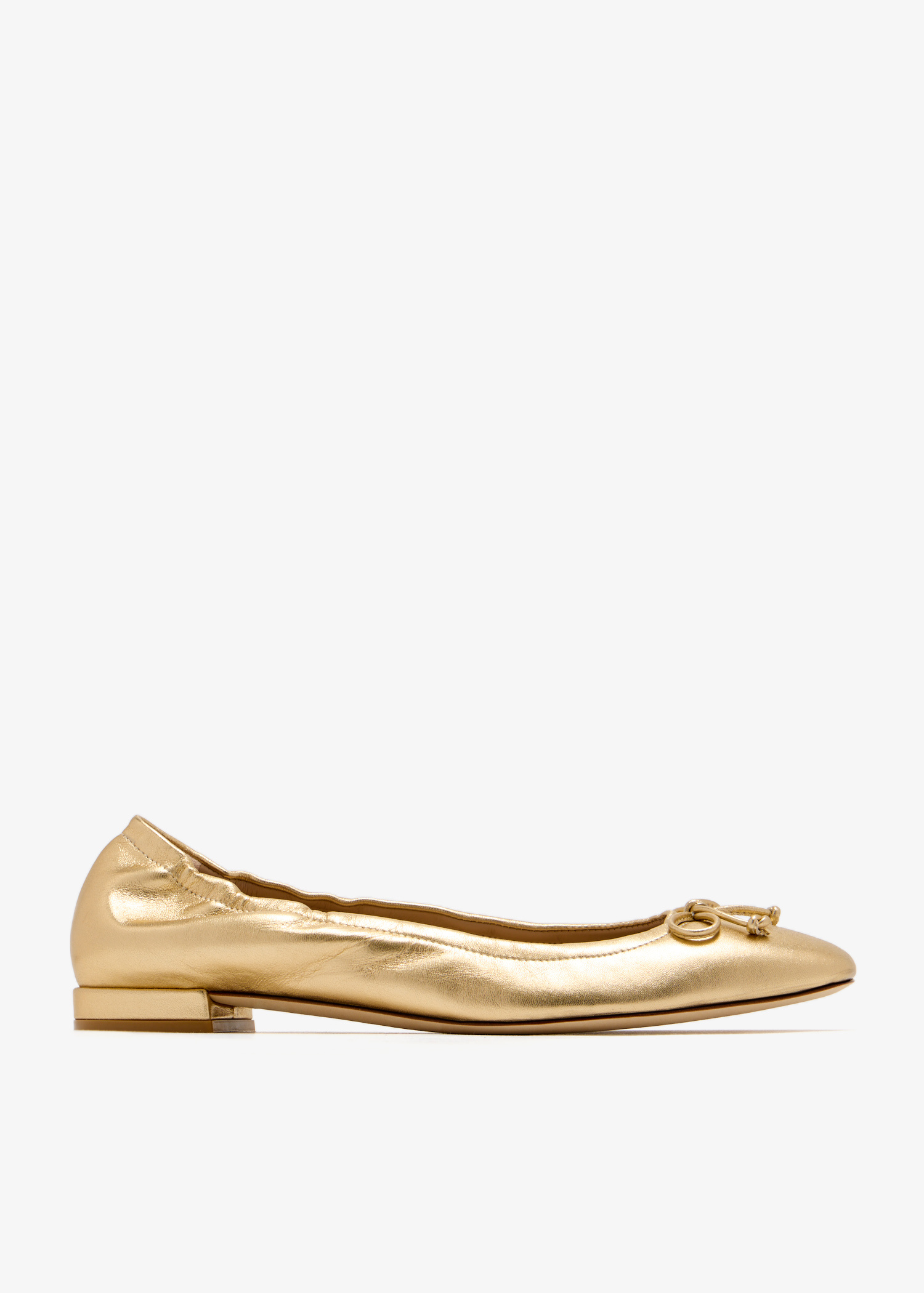 Stuart Weitzman Bria ballet flats for Women - Gold in UAE