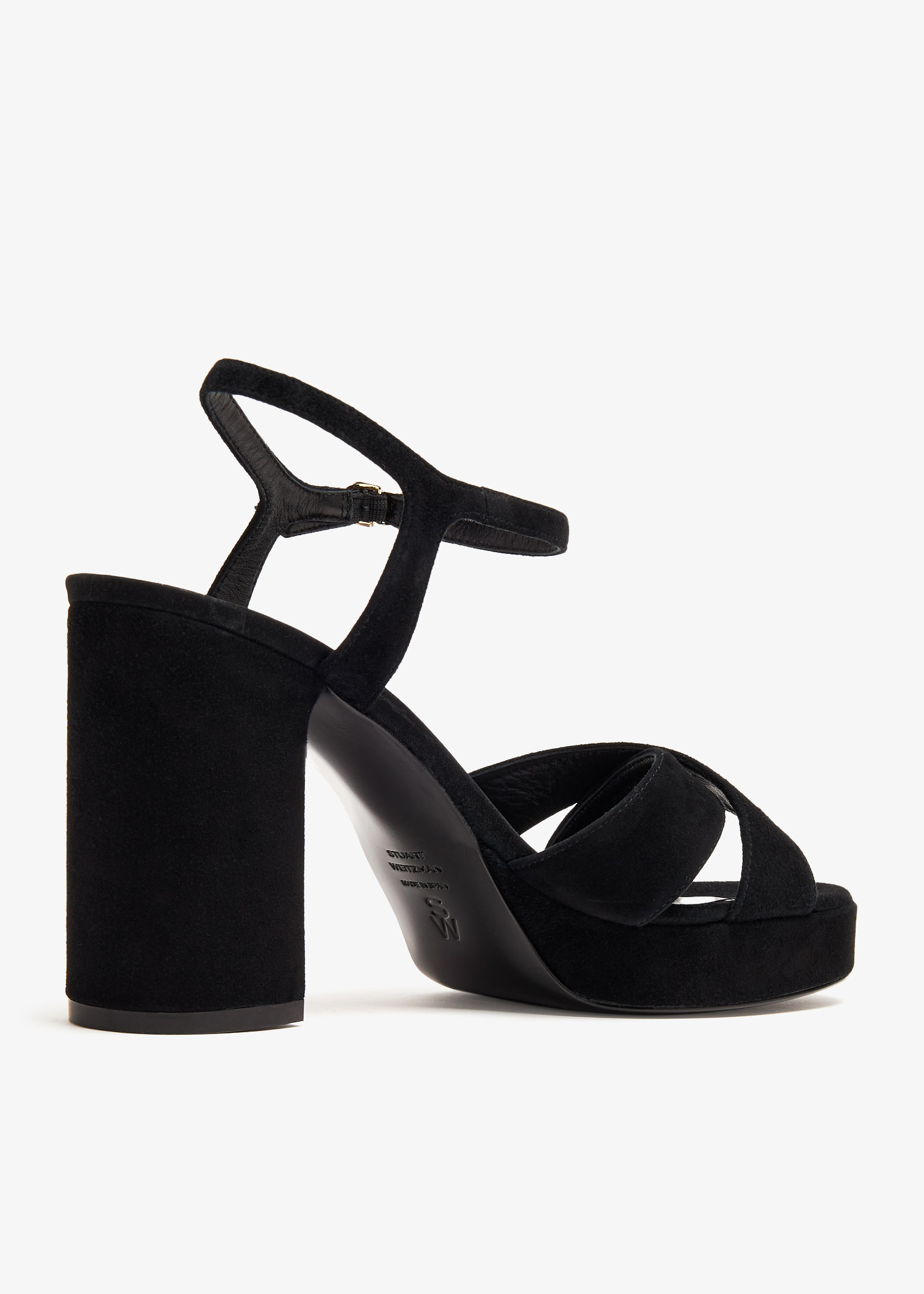 Stuart Weitzman Dayna platform sandals for Women - Black in USA