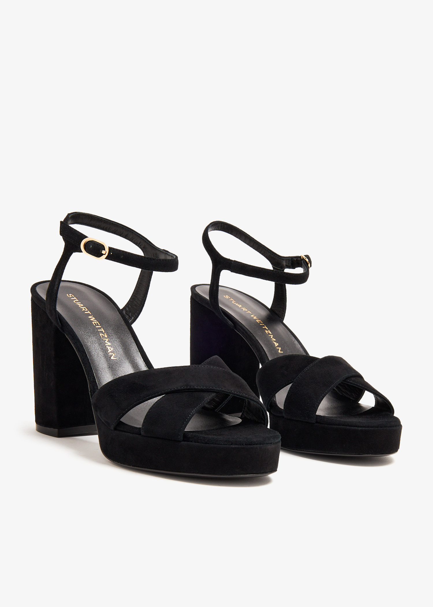 Stuart Weitzman Dayna platform sandals for Women - Black in USA