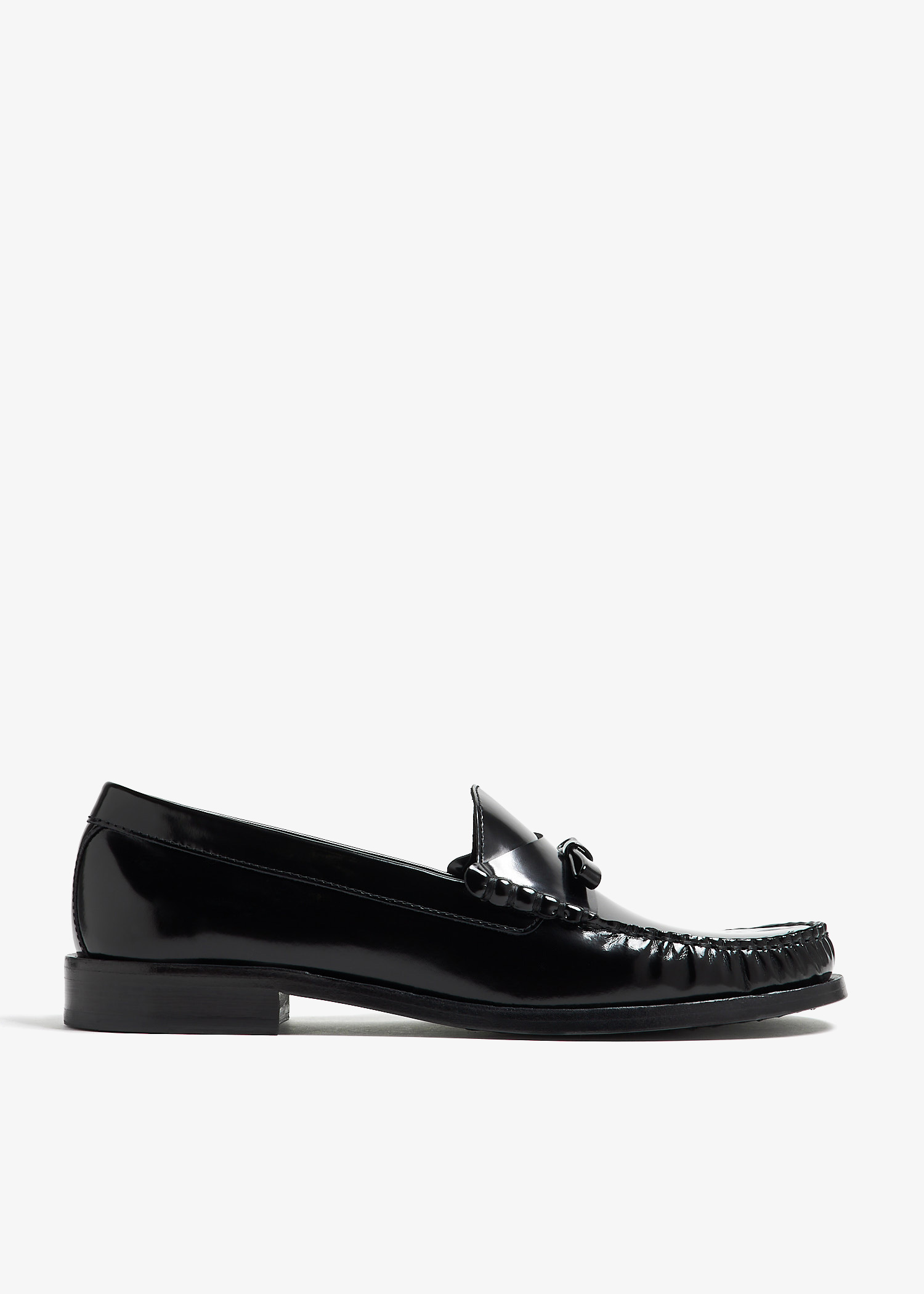 Stuart Weitzman Lottie Bow loafers for Women - Black in