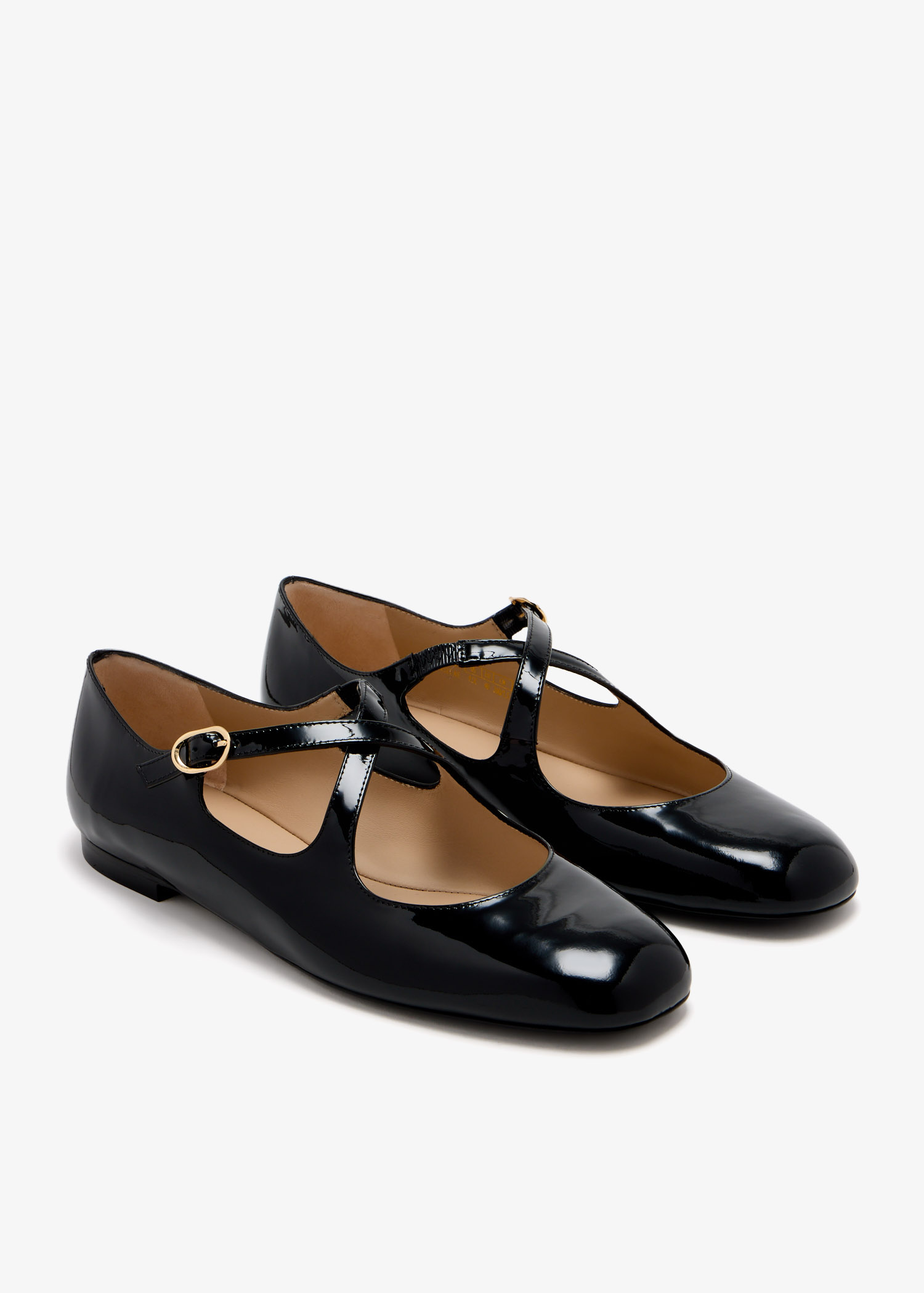 バレエシューズ STUART FELICITY PATENT LEATHER MARY-JANE BALLERINAS STUART WEITZMAN Stuart Felicity patent leather mary-jane