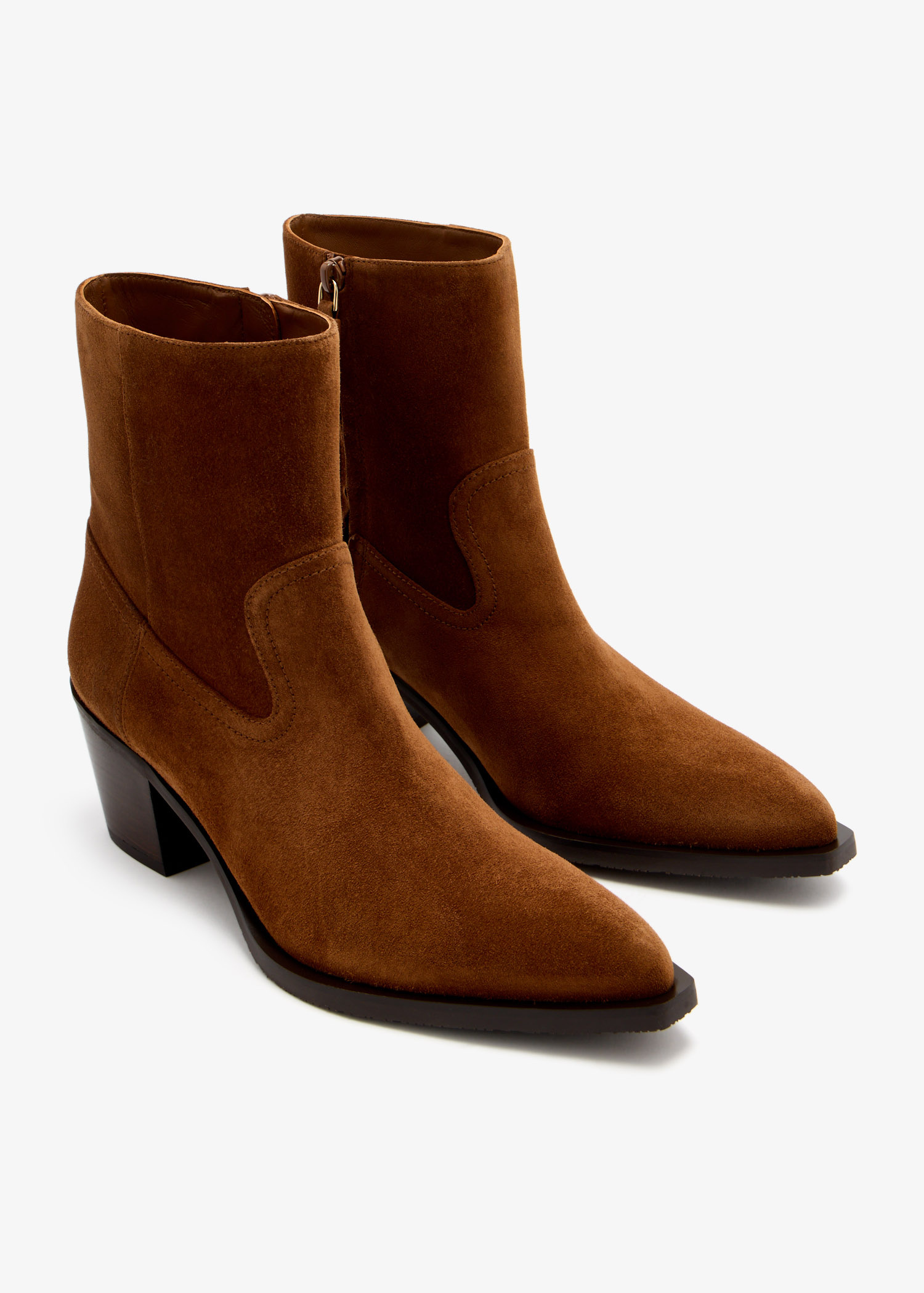 Stuart Weitzman Tate booties for Women - Brown in UAE