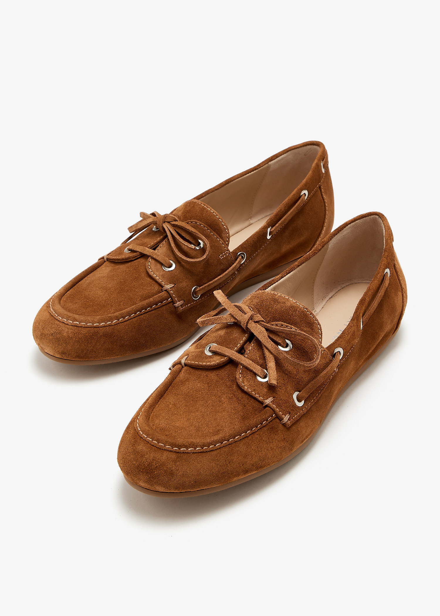 Stuart Weitzman Tinsley Moccasin loafers for Women - Brown  display picture 1