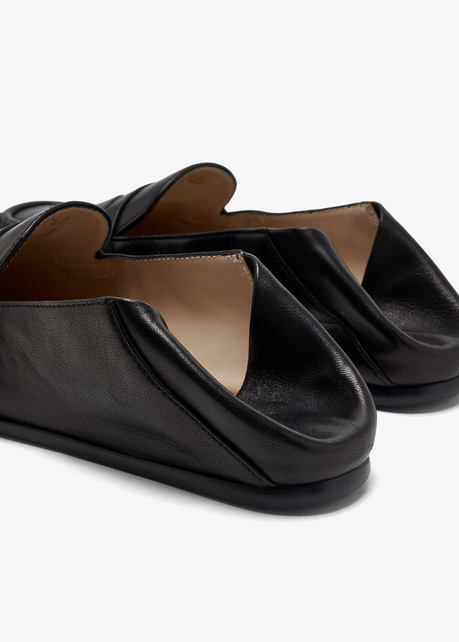 ローファー・オックスフォード Stuart Weitzman Black leather Brooks loafers (SK698 BLK) Stuart Weitzman Brooks loafers for Women - Black in USA