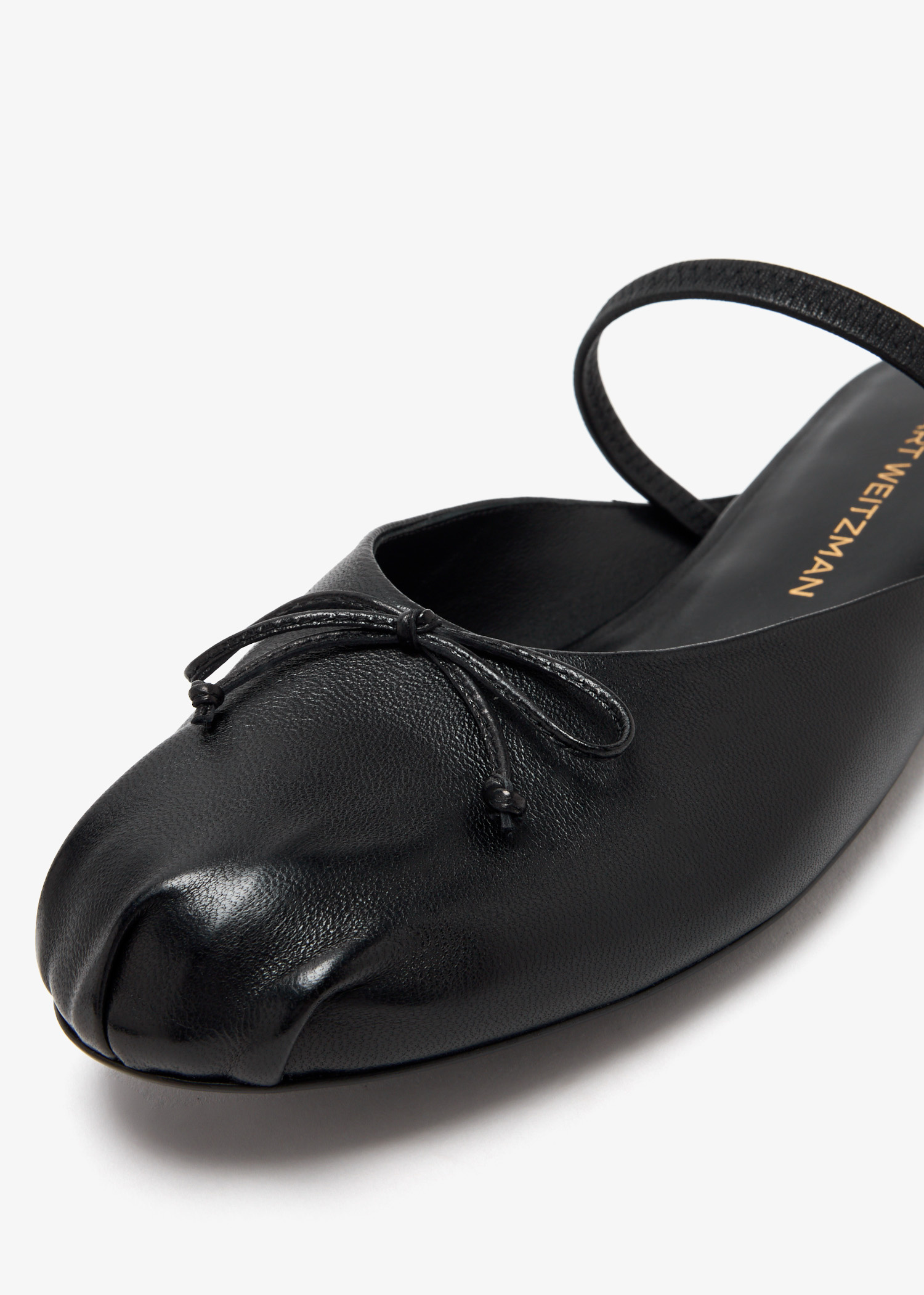 Stuart Weitzman Prima bow ballet mules for Women - Black in