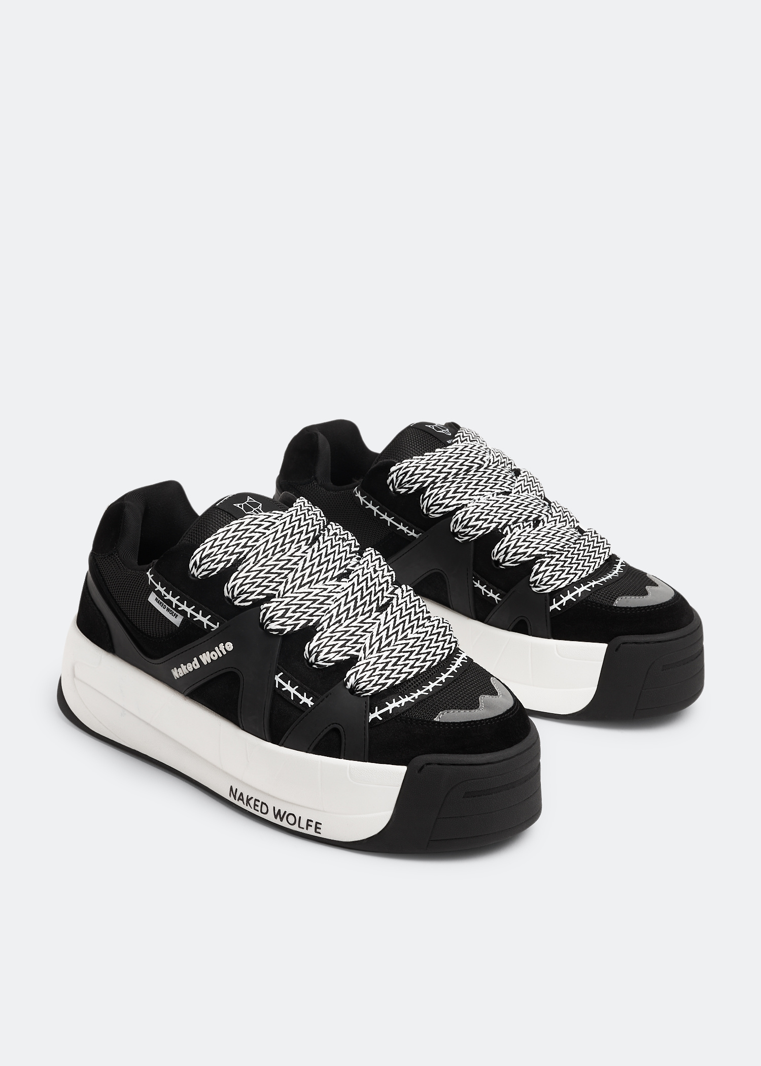 Naked Wolfe Slide sneakers for Men - Black in Kuwait | Level