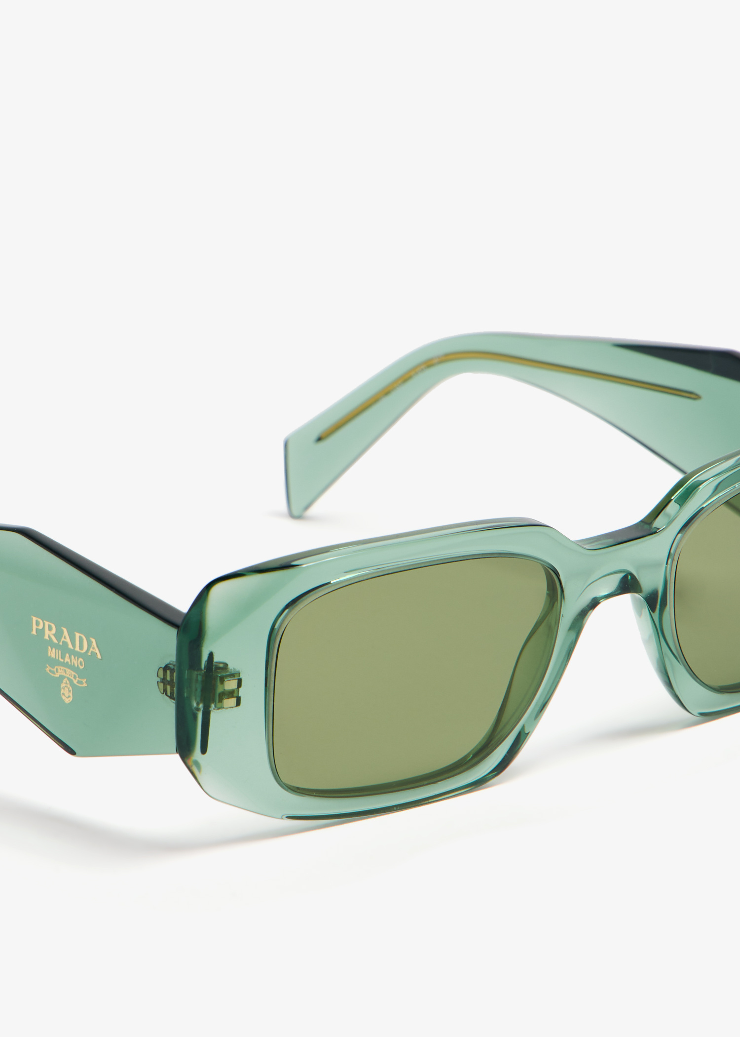 Prada Prada Symbole sunglasses for Women - Green in UAE