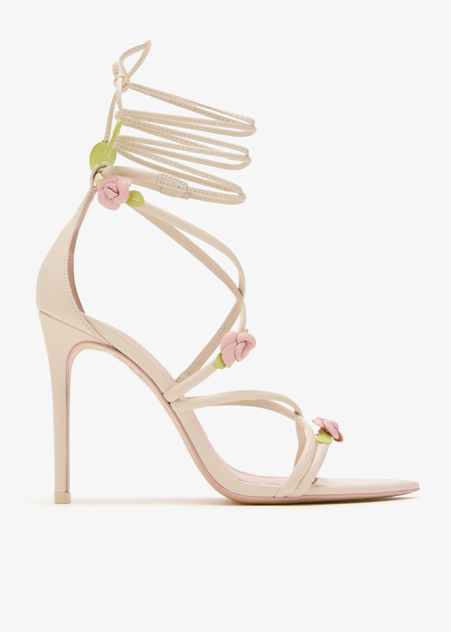 Sophia Webster Rosette sandals for Women - Cream in USA | Level Shoes