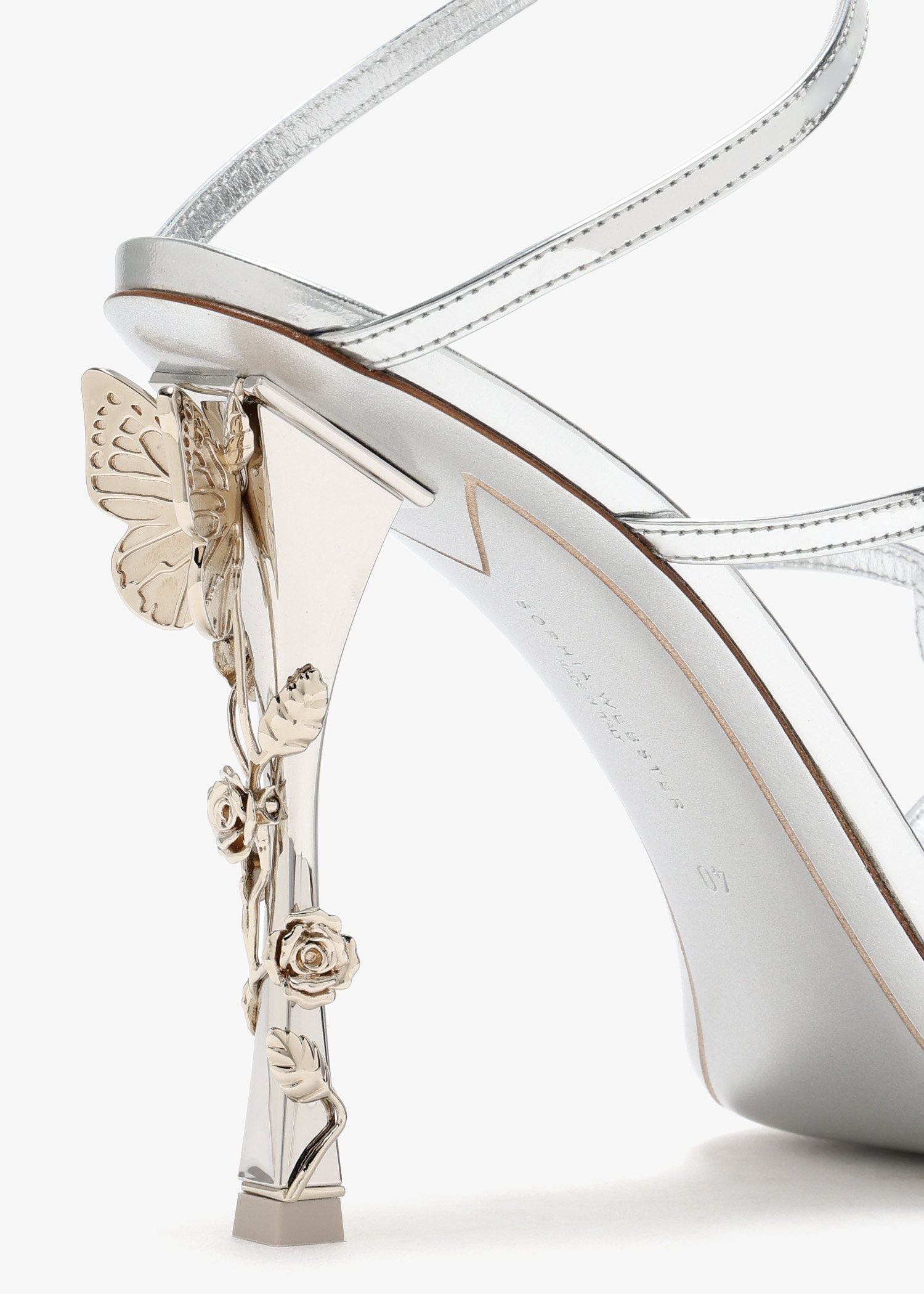 GWセール【新品 レア】SOPHIA WEBSTER★英国ブランド Sophia Webster Enchantress sandals for Women - Silver in UAE