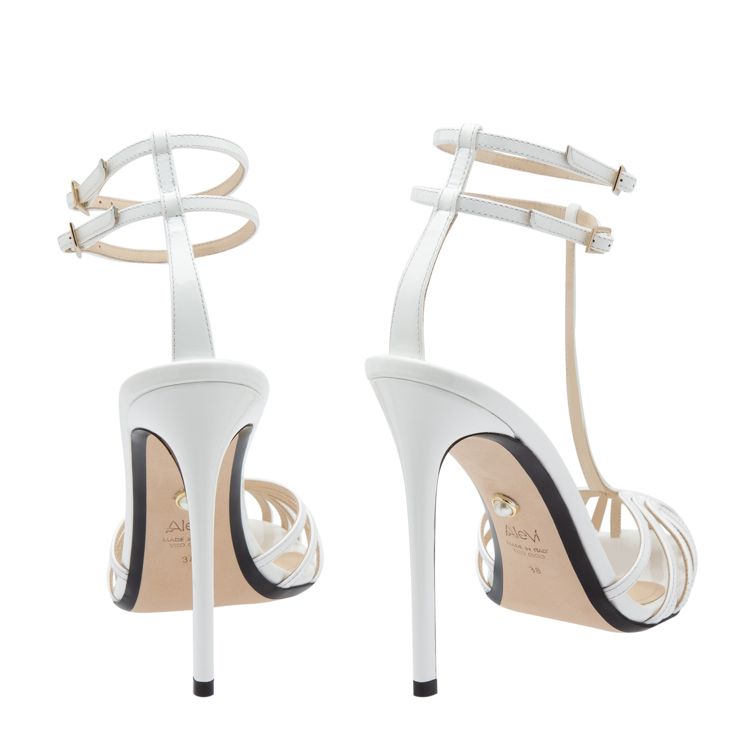 Alevì Milano Stella sandals for Women - White in UAE | Level Alevì Milano Stella sandals for Women - White in UAE | Level