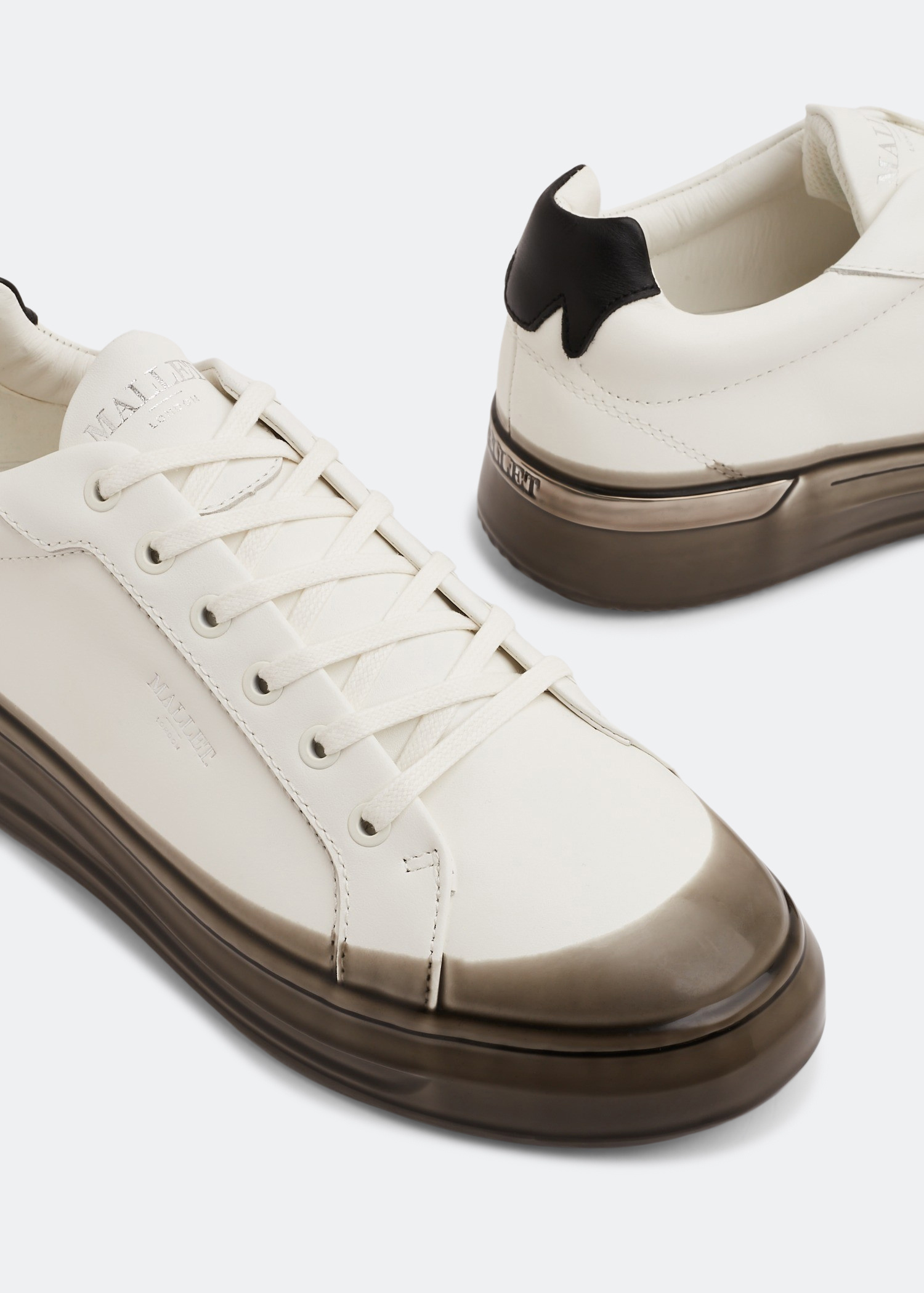Trainers Mallet Shoes White Dip Mens Mallet Grftr Trainers Mallet GRFTR  Black Dip Sneakers For
