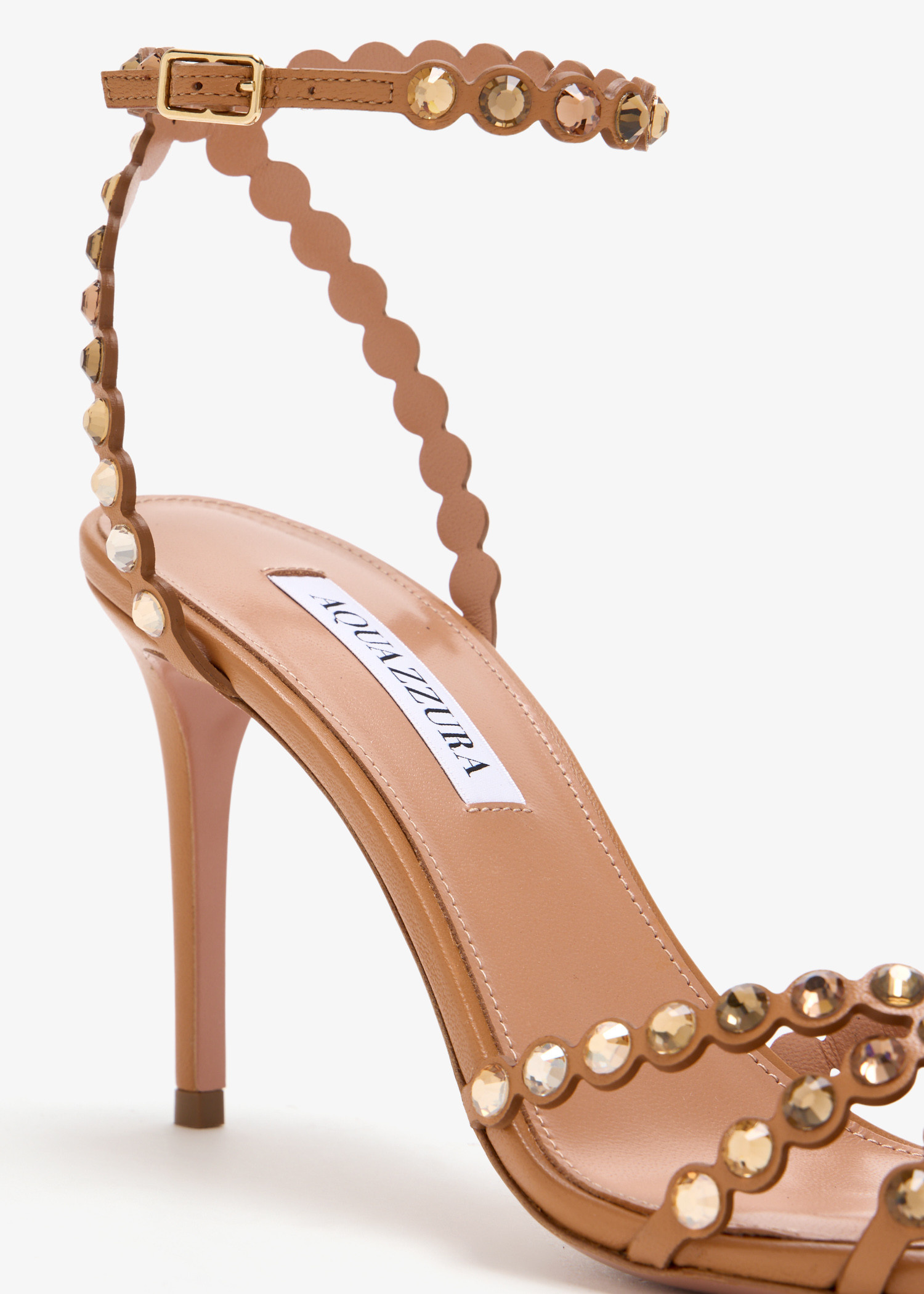新品未使用 AROMATIQUE CASUCA Aquazzura Tequila 85 sandals for Women - Beige in Qatar