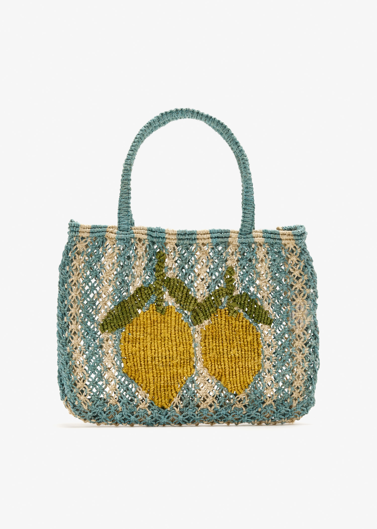 The Jacksons Tracy 2 lemons tote bag for Women - Blue in UAE