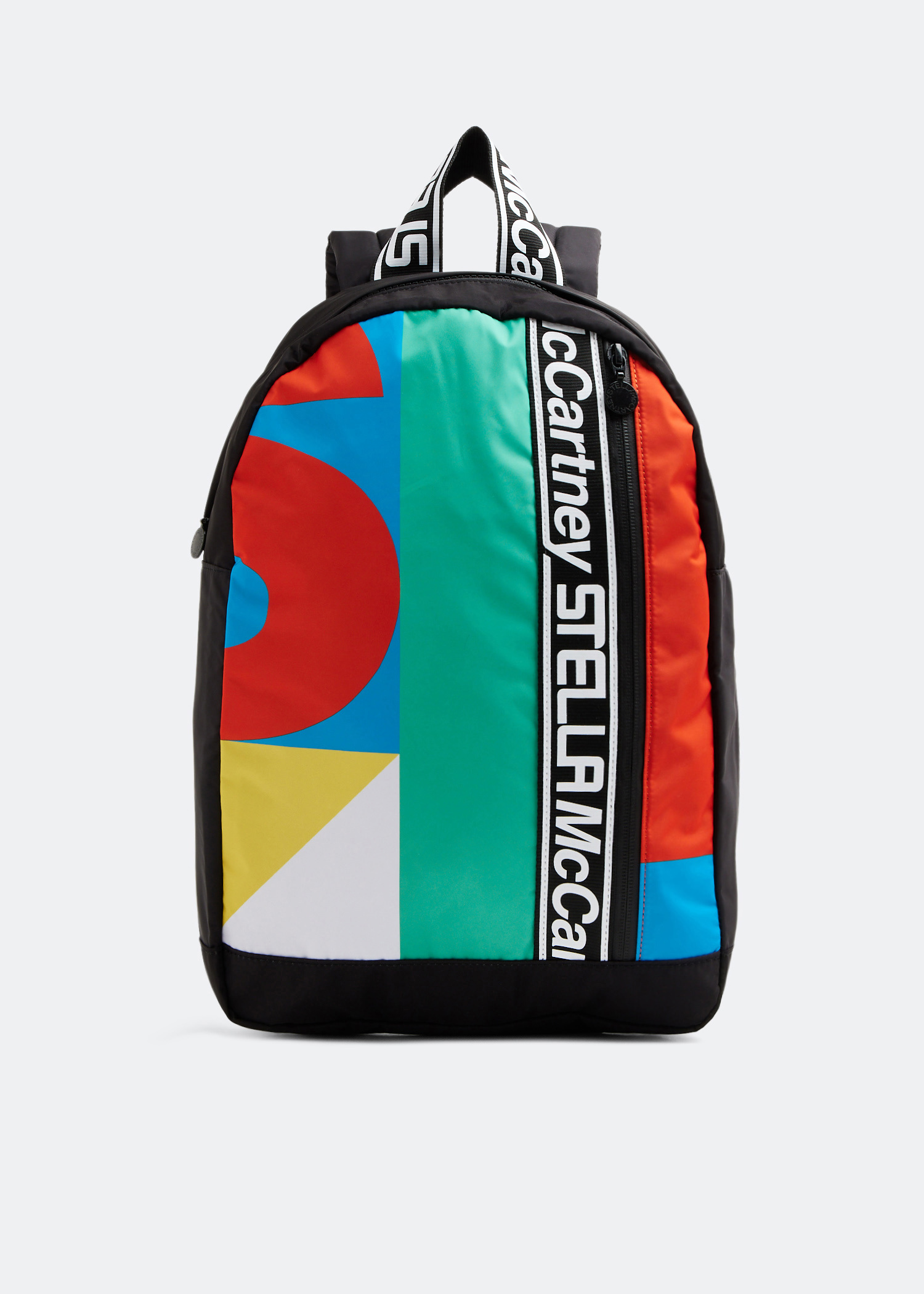 Stella McCartney Logo tape backpack for Boy - Multicolored in USA