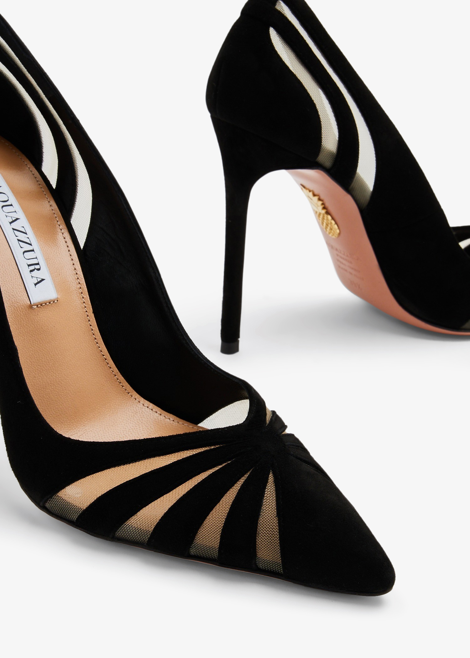 Aquazzura The Spy pumps for Women - Black in USA | Level Shoes