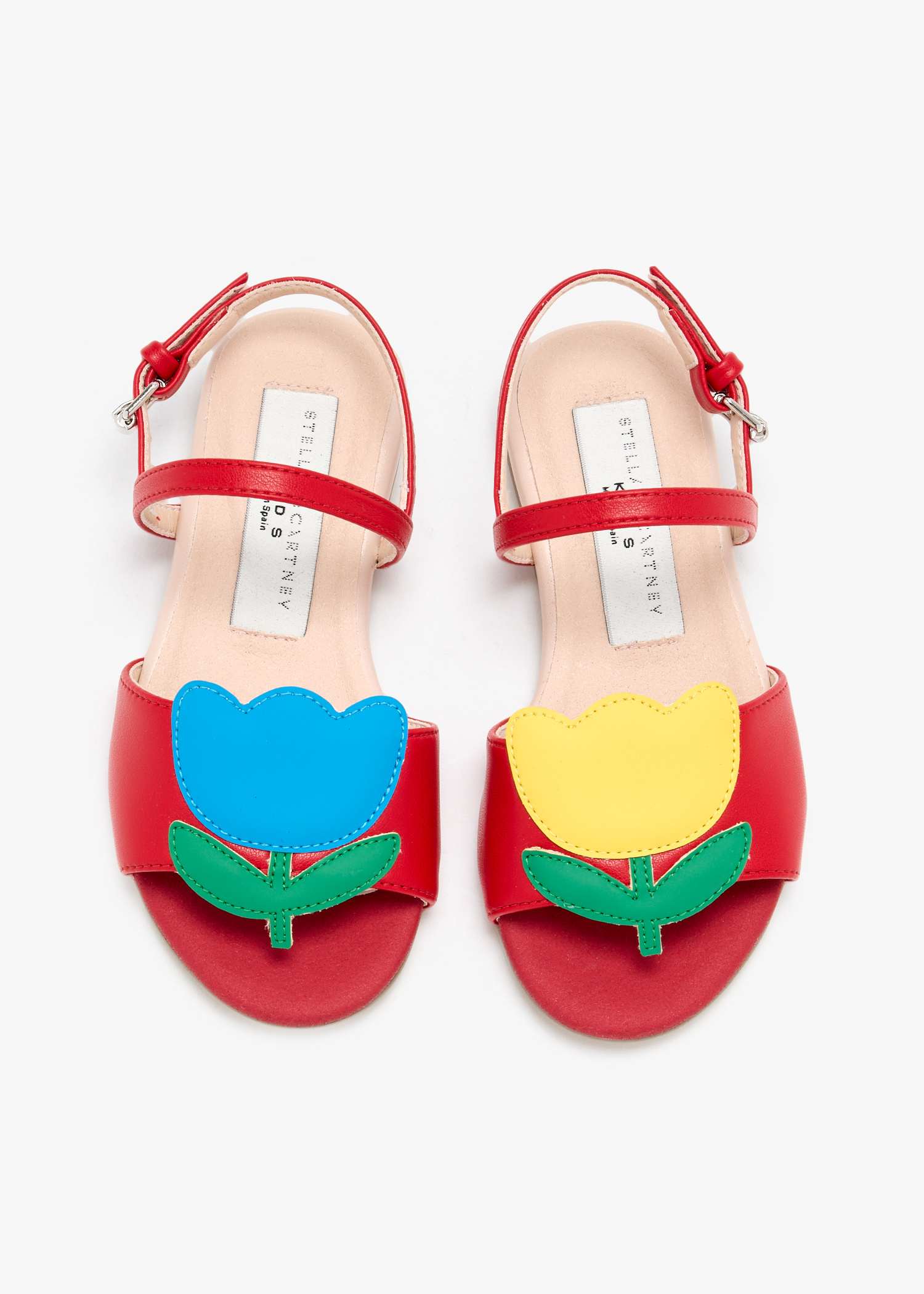 Stella McCartney Tulip sandals for Girl - Red in KSA | Level Shoes
