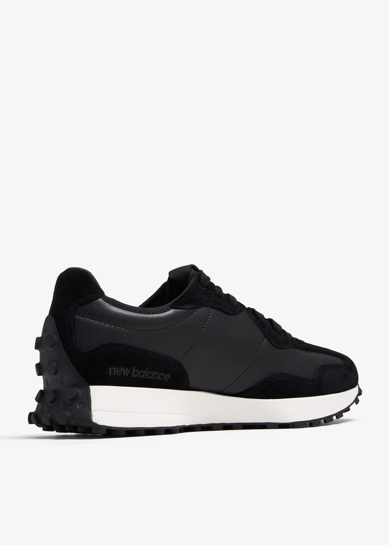 国内配送 New Balance U327 LNB BLACK New Balance 327 NB Black White Men Unisex Casual Lifestyle