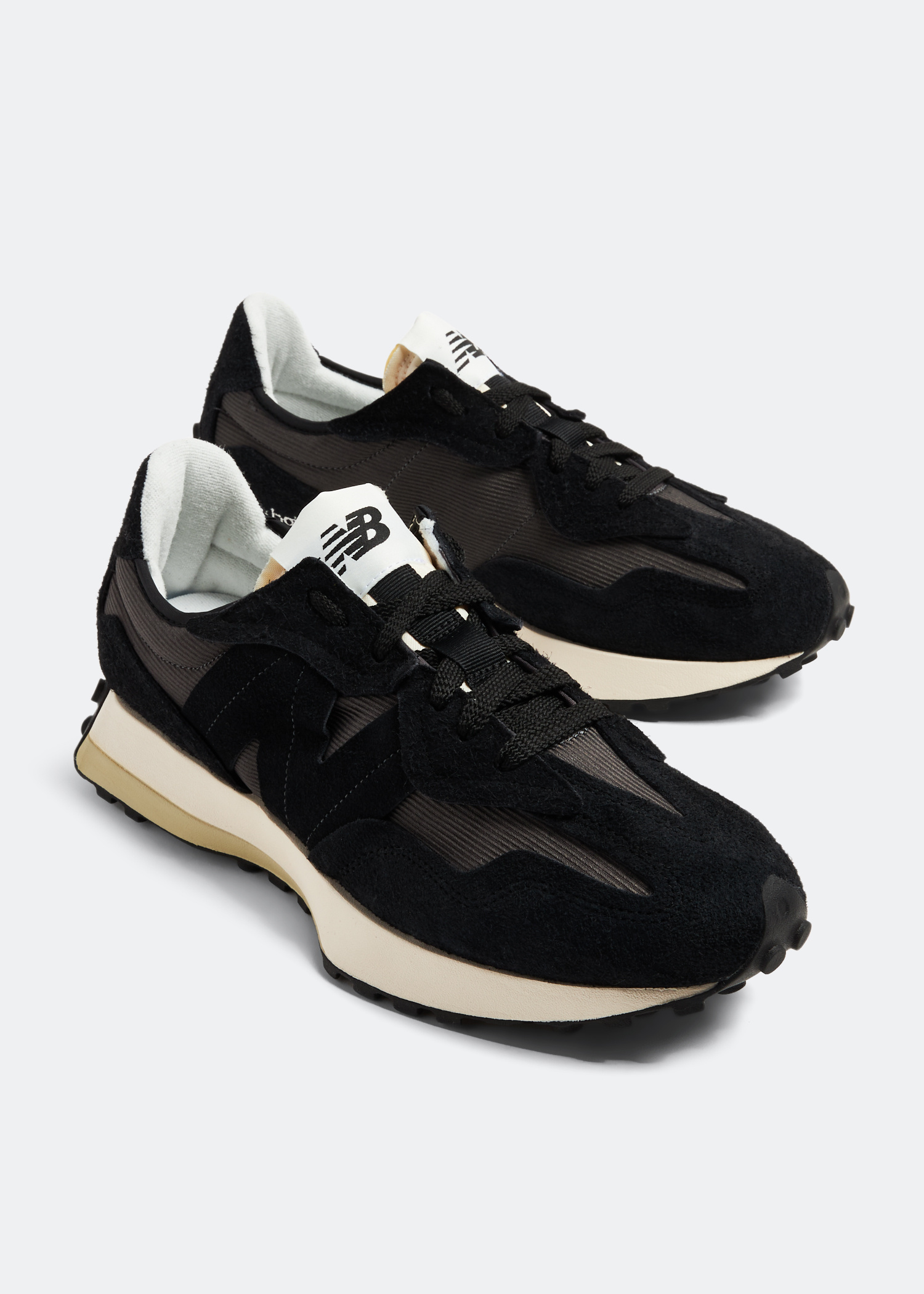 ★New Balance★ New Balance 327 Unisex Sneakers Black U327WE New Balance 327 'Black Grey' U327WVE