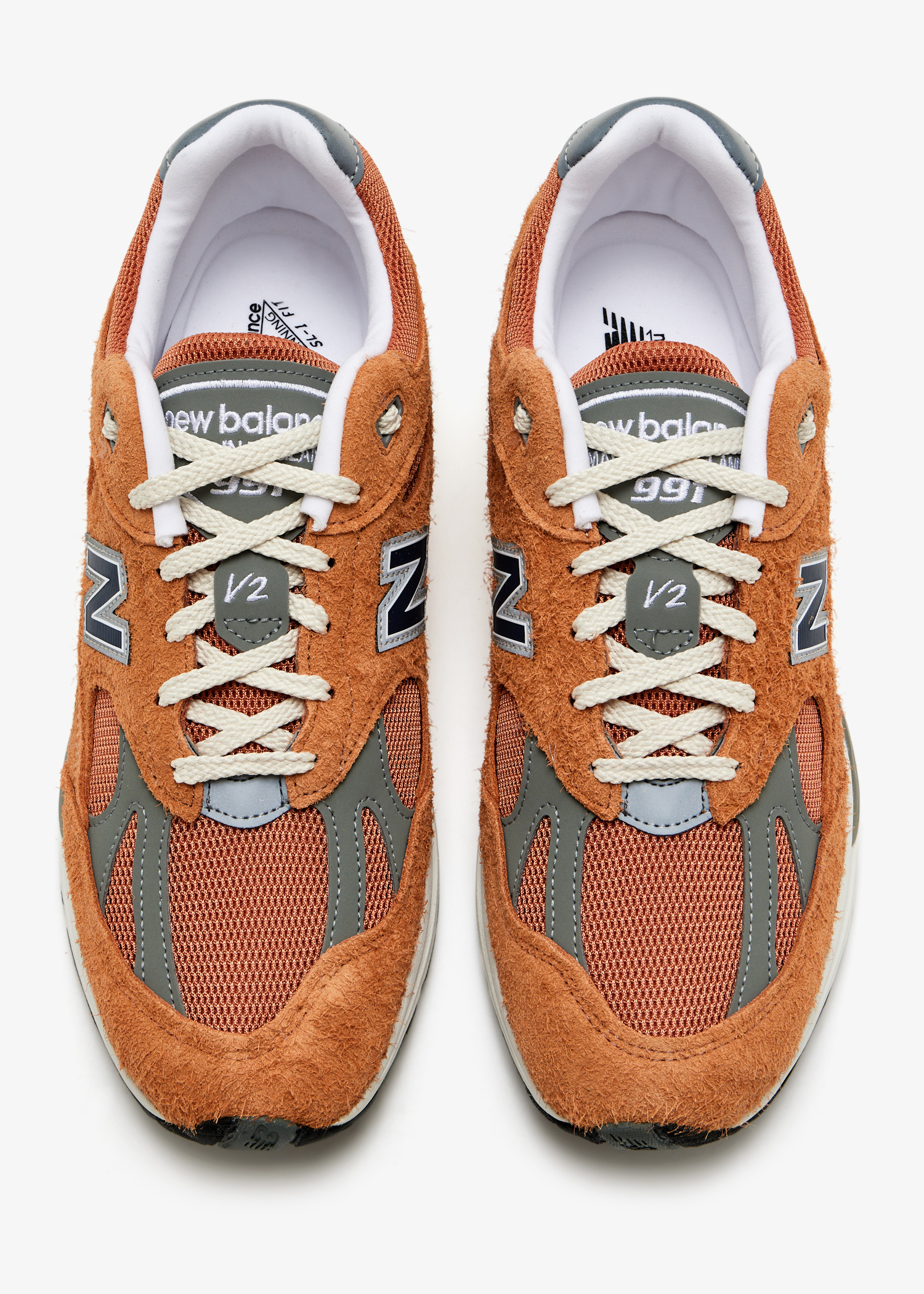 靴 newbalance991v2 25cm New Balance 991v2 sneakers for ADULT-UNISEX, Men, Women - Orange