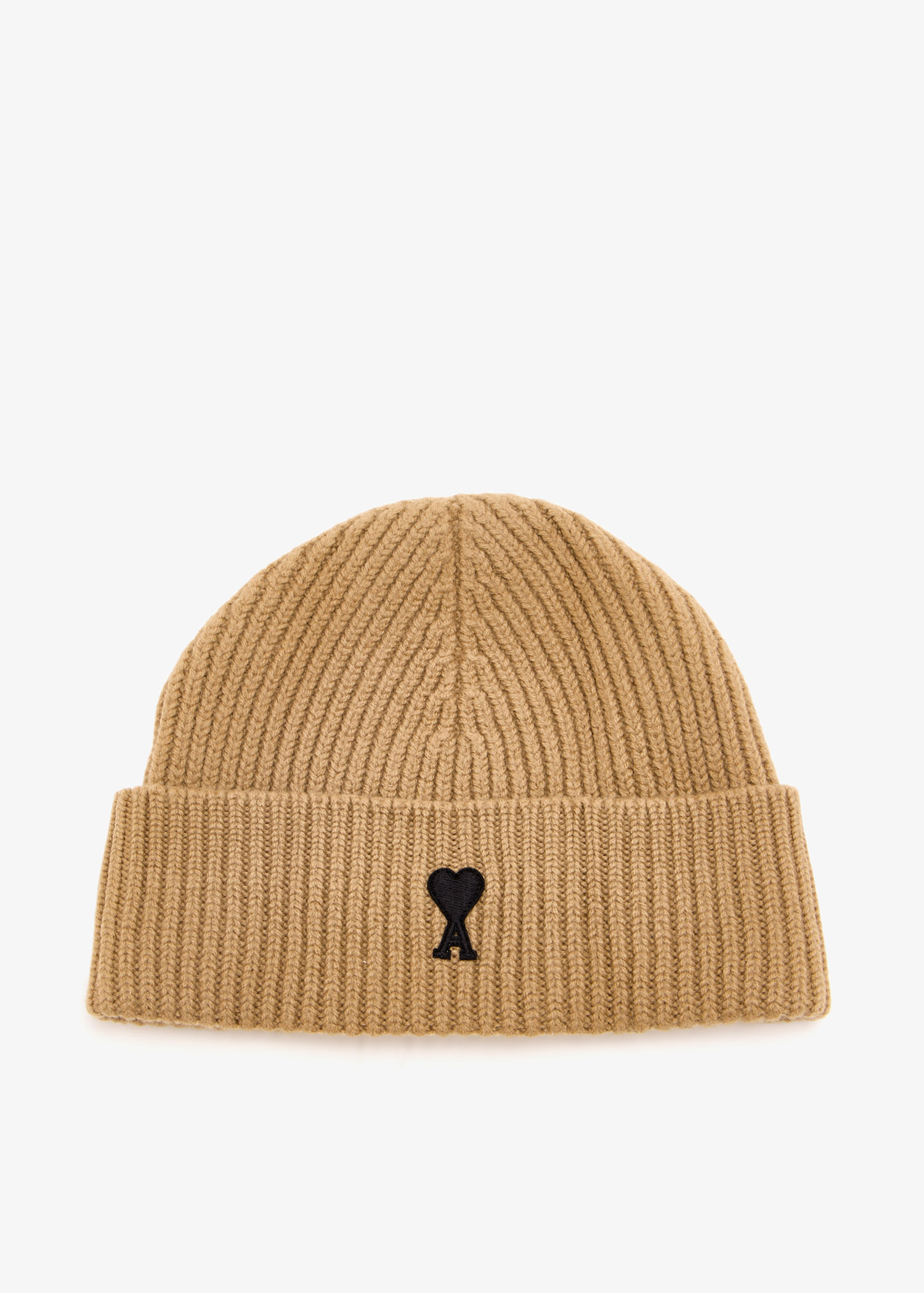 ※ゆー【新品未使用】正品AMI Paris Bennie AMI PARIS Ami De Coeur beanie Hat GREY | Base Blu