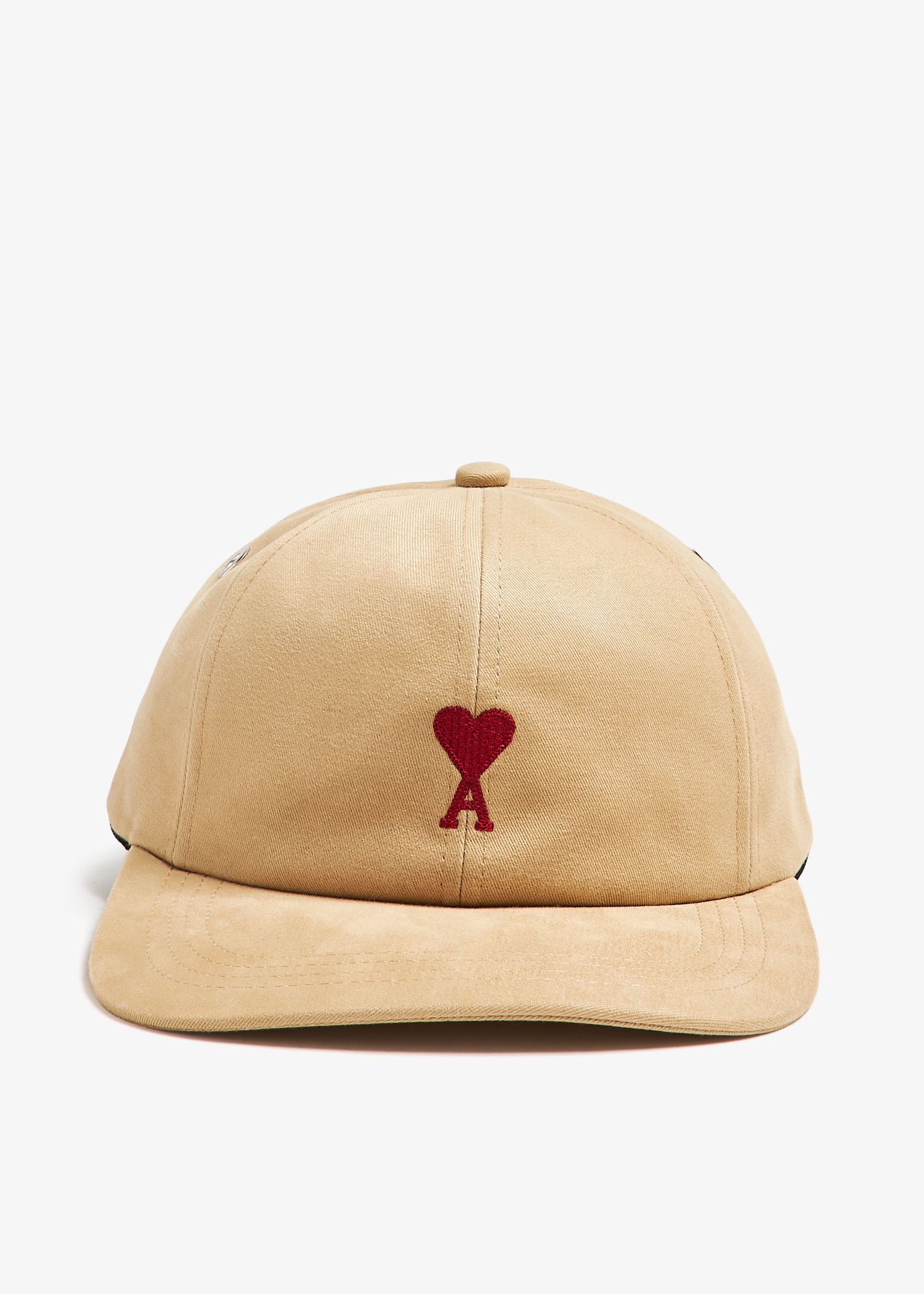 [AMI PARIS] アミ キャップ UCP006 AW0041 193 BEIGE Ami Red Ami De Coeur cap for Men - Beige in UAE | Level Shoes