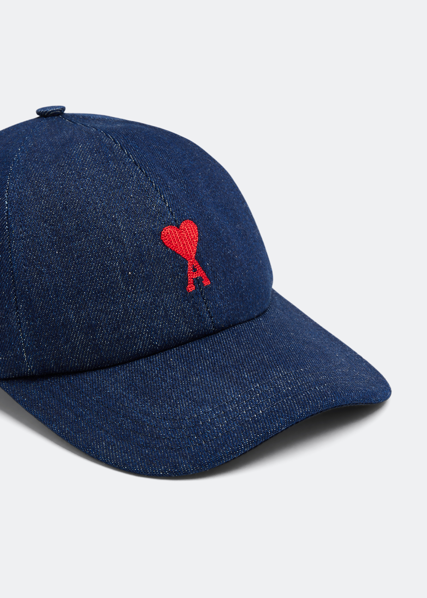 Ami Red Ami de Coeur cap for Men - Blue in UAE | Level Shoes